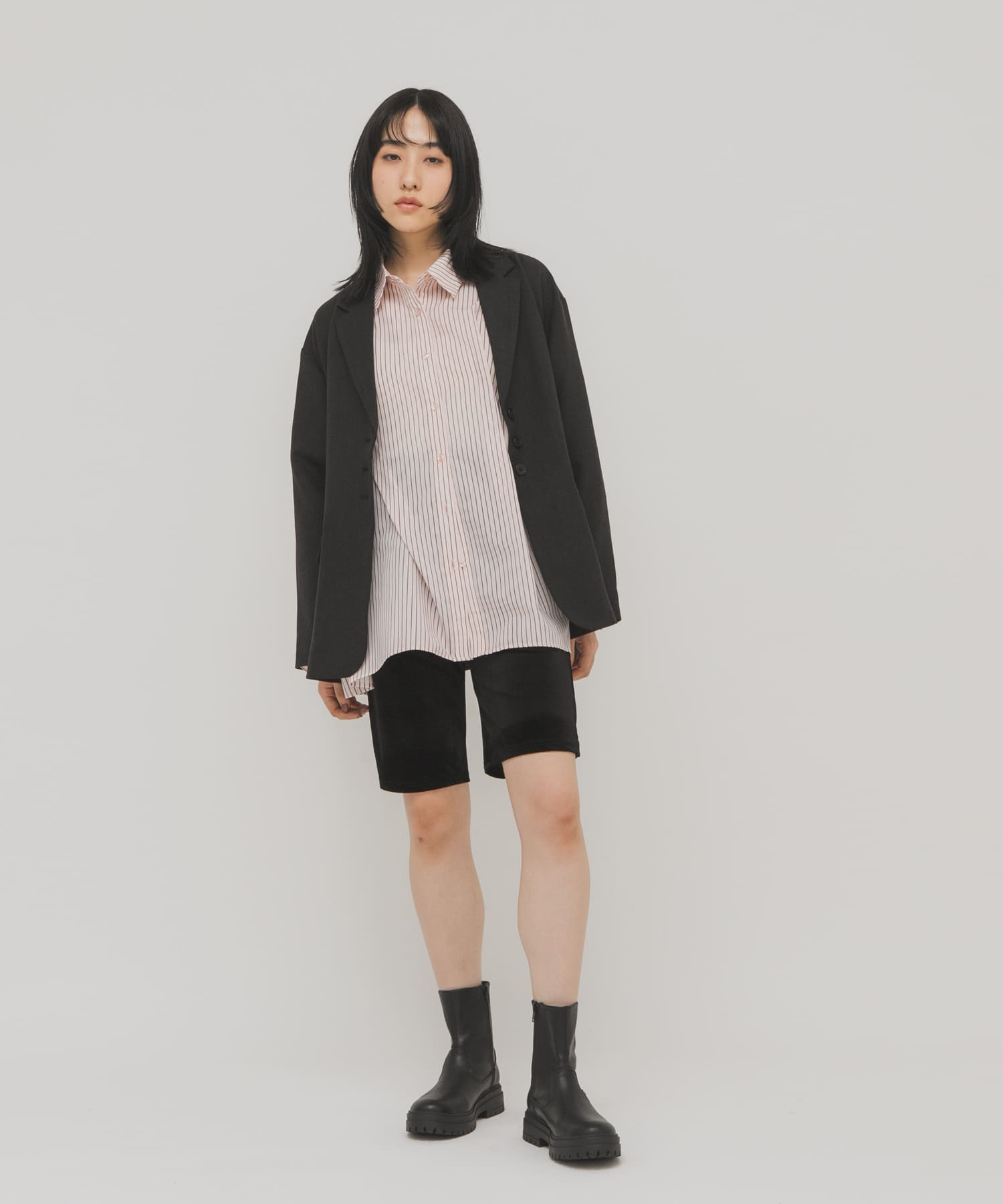 身長：160cm サイズ：one