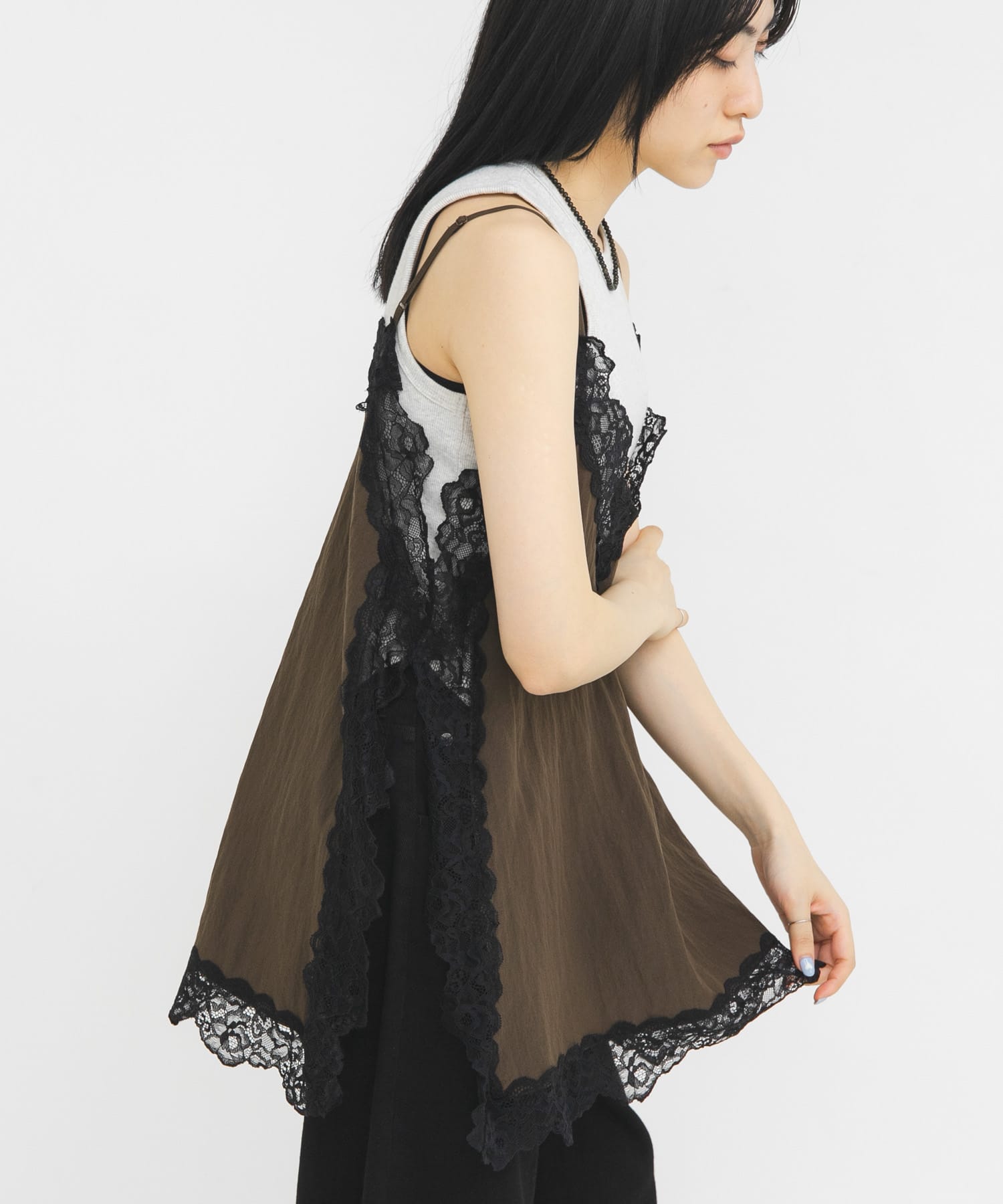 身長 : 160cm サイズ : one