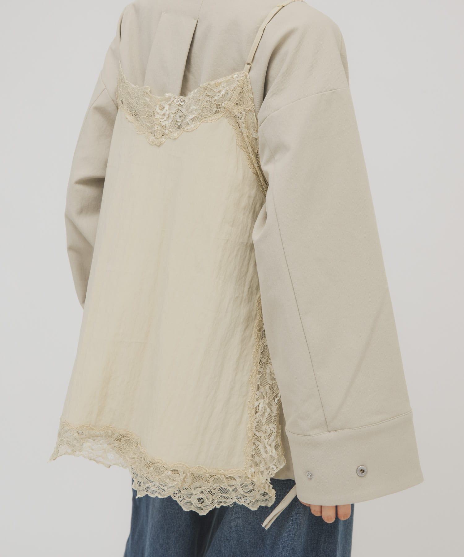 ヴィンテージライクレースキャミソール