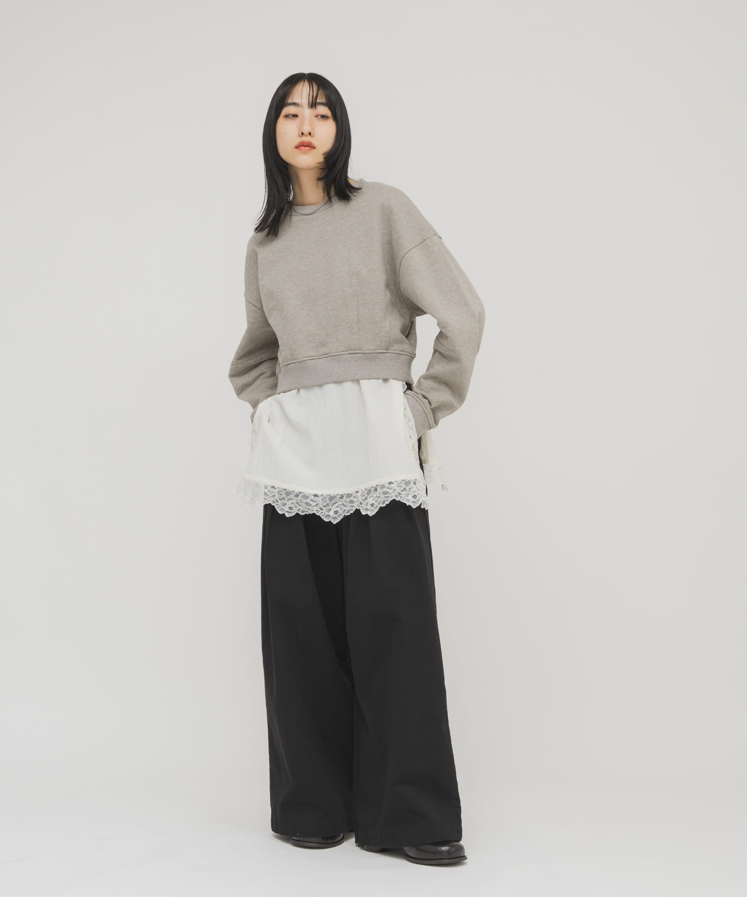 身長 : 160cm サイズ : one