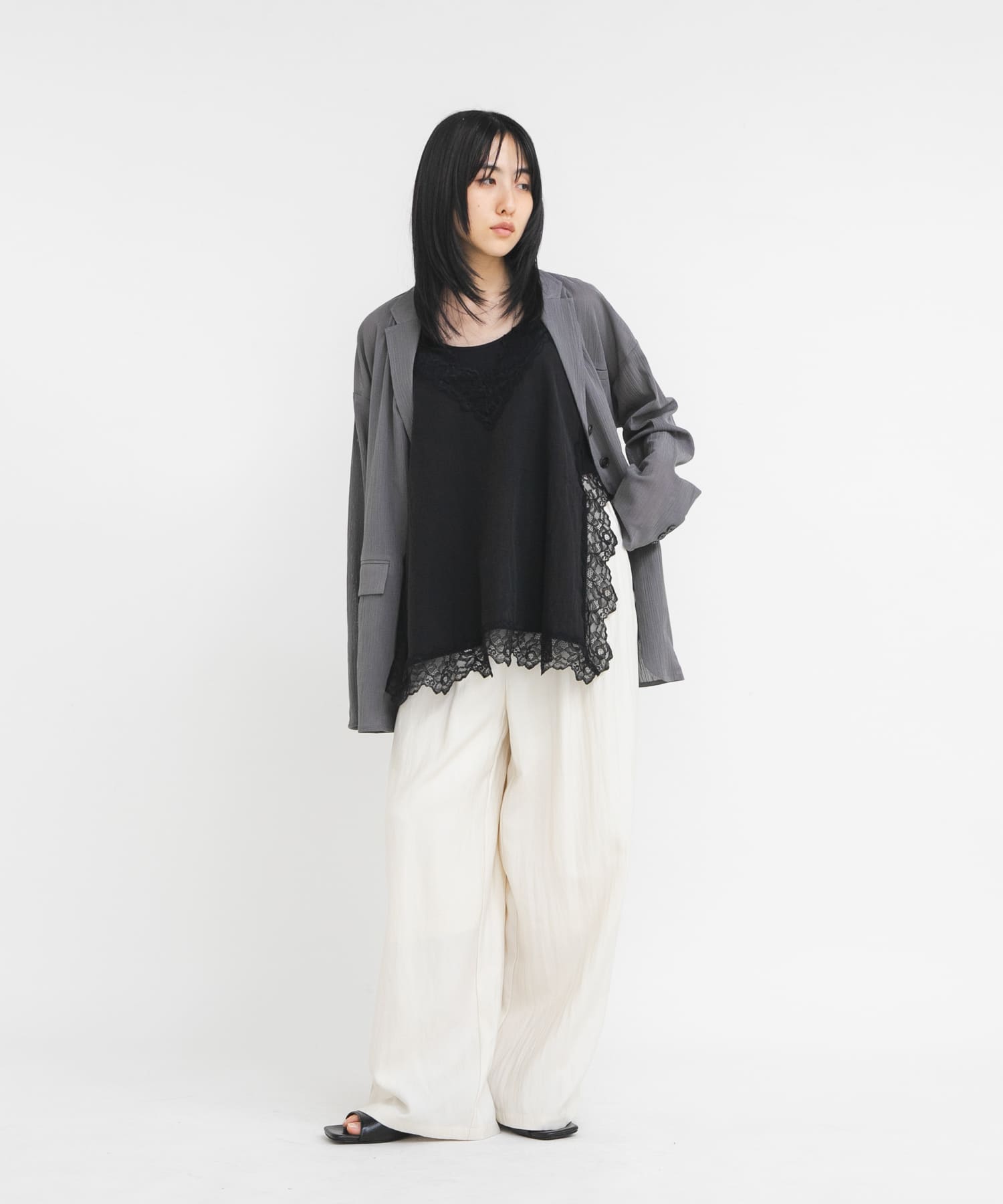 身長 : 160cm サイズ : one