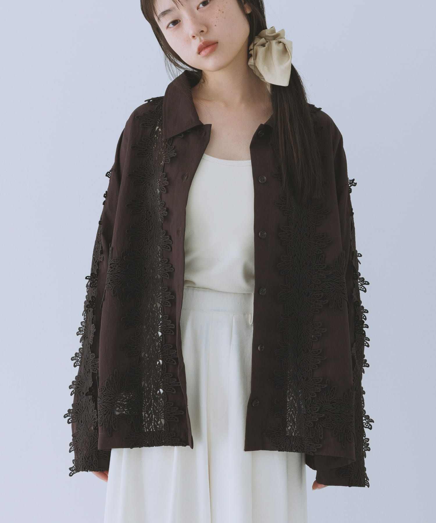 身長 : 162cm サイズ : one