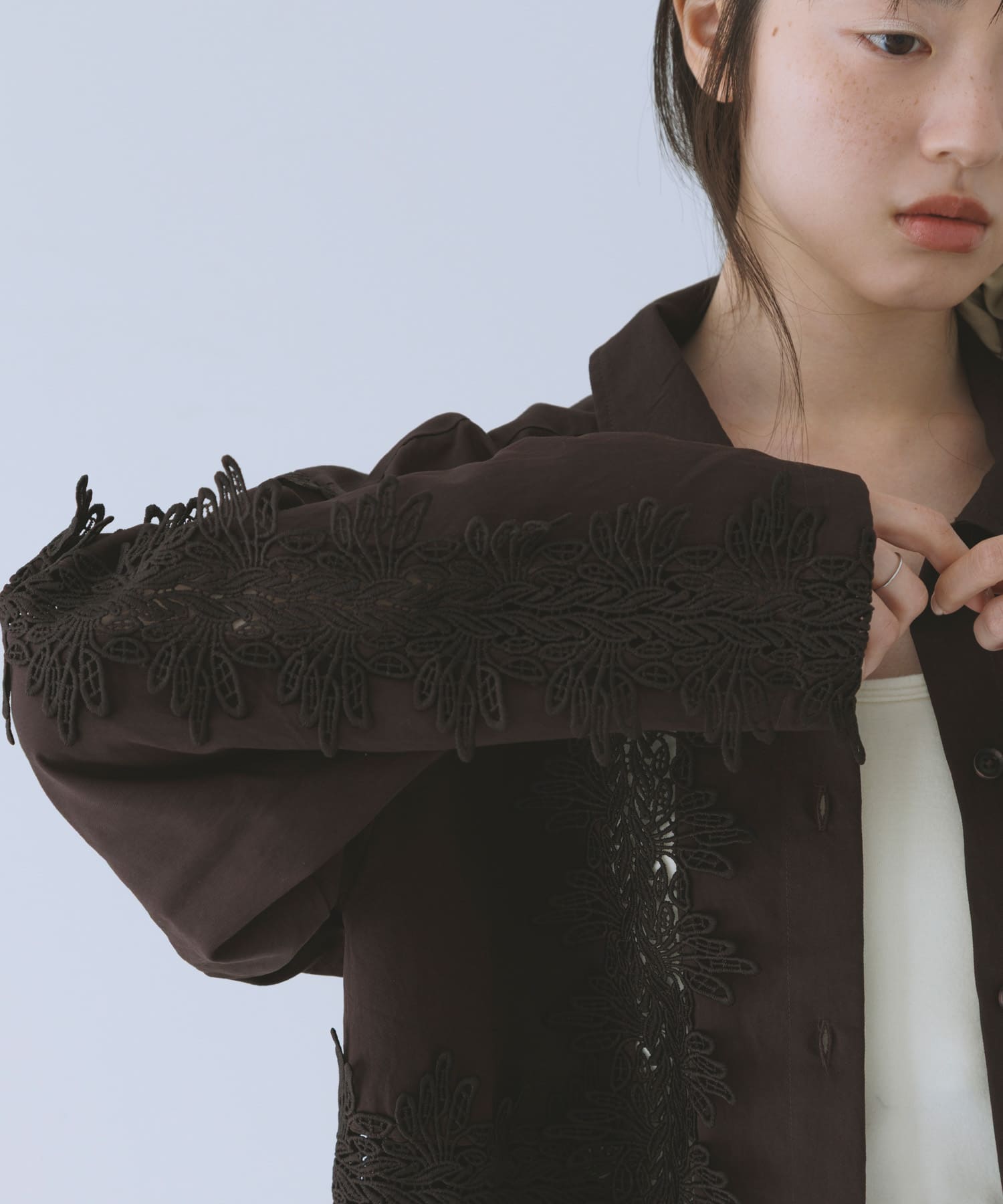 身長 : 162cm サイズ : one