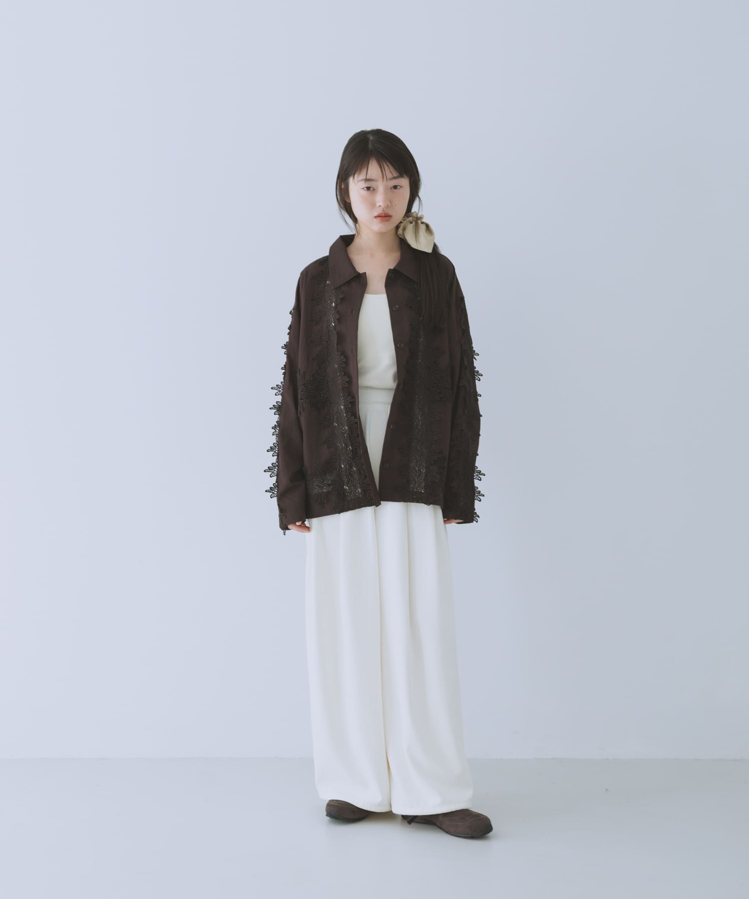 身長 : 162cm サイズ : one