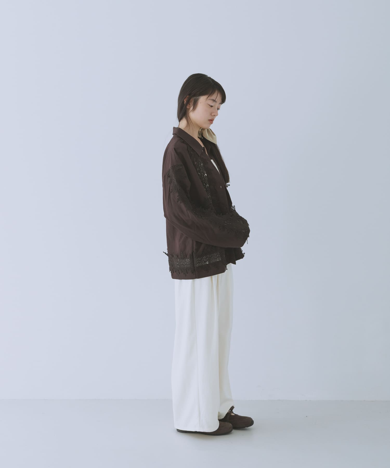 身長 : 162cm サイズ : one