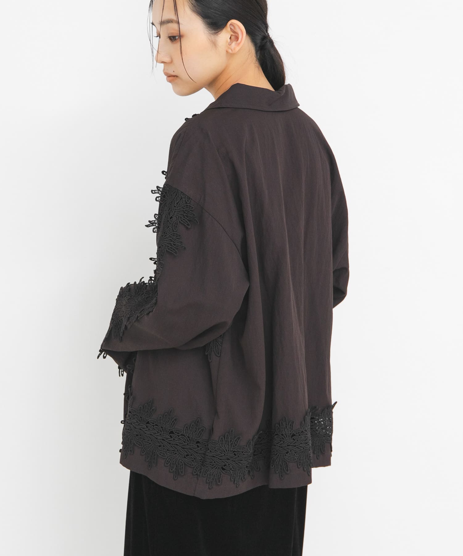 身長 : 163cm サイズ : one