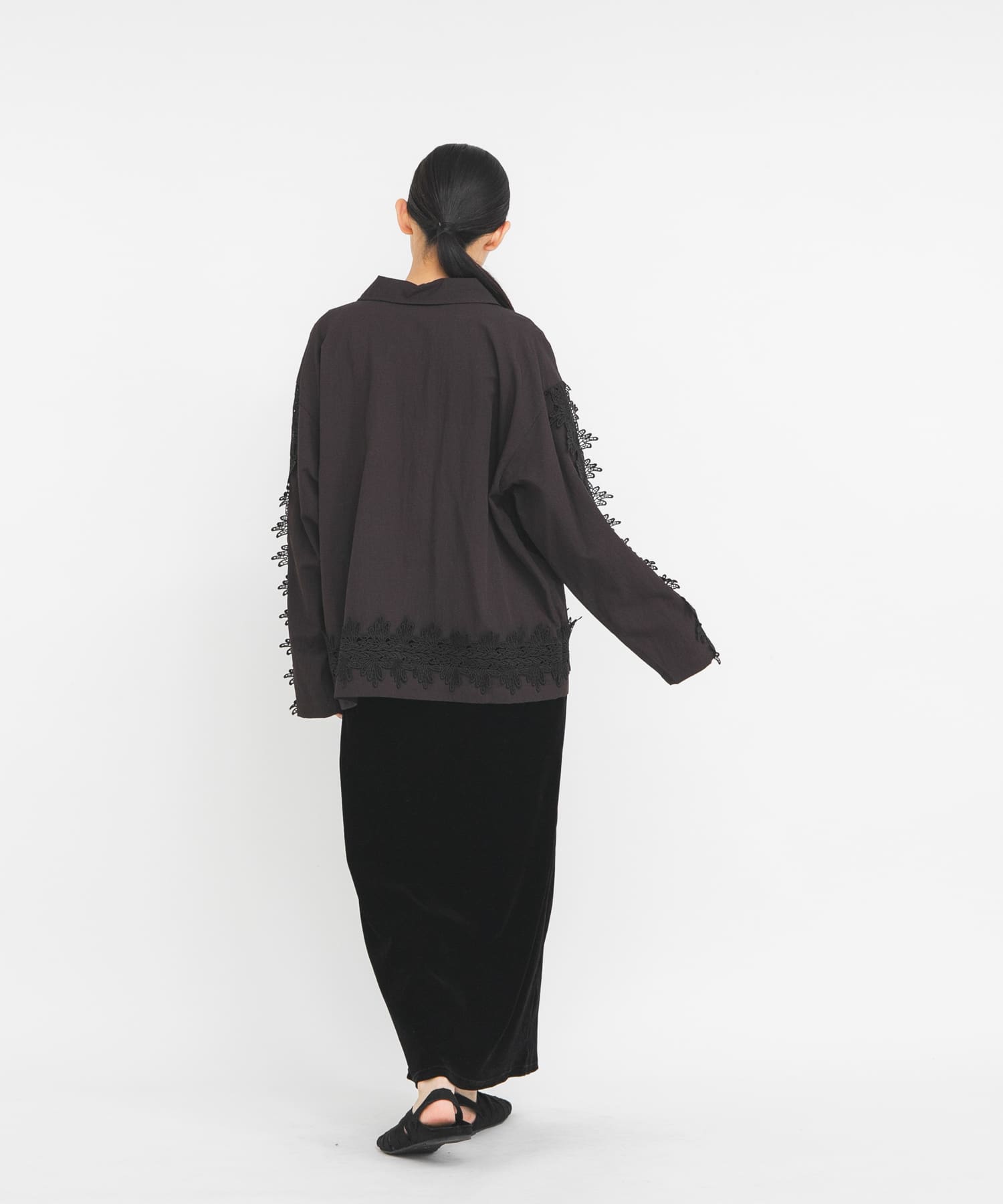 身長 : 163cm サイズ : one