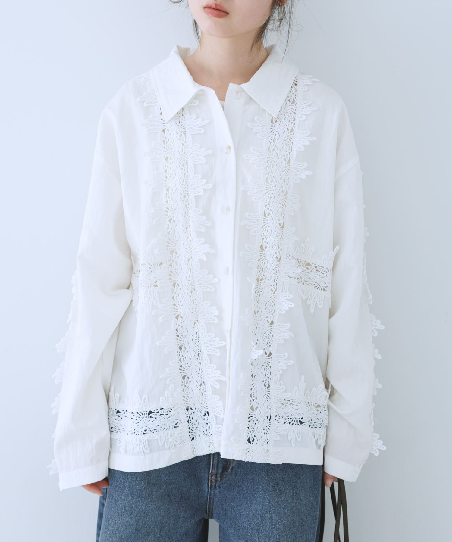 身長 : 162cm サイズ : one