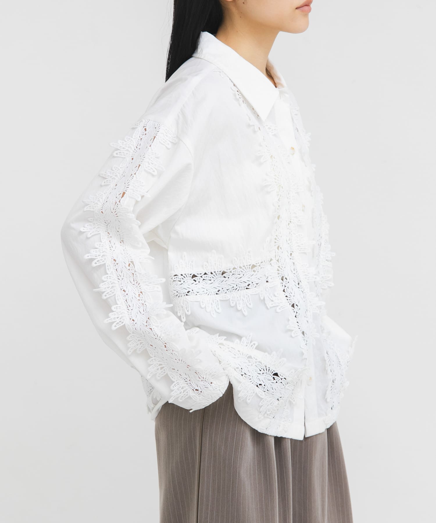 身長：160cm サイズ：one