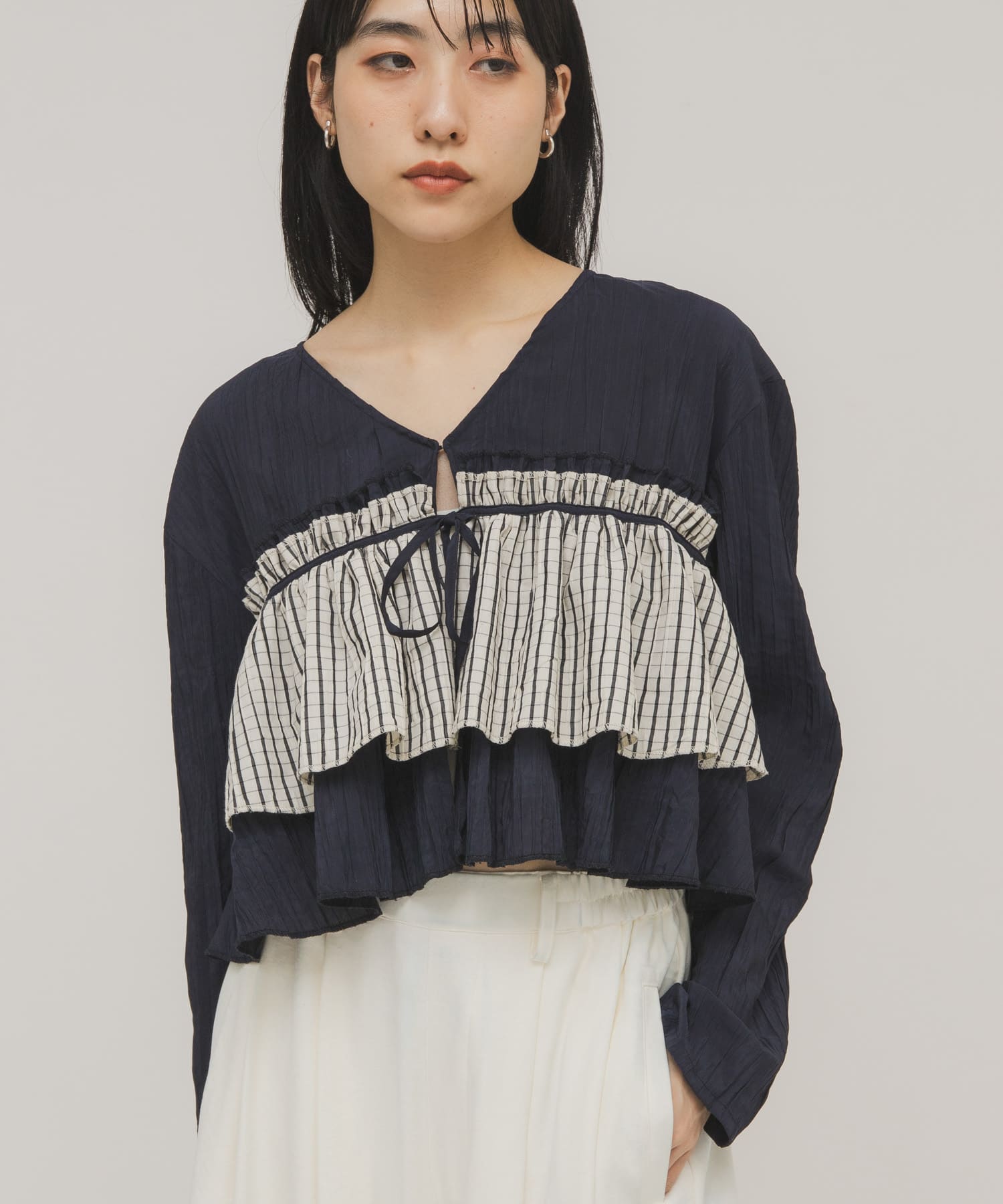 身長：160cm サイズ：one