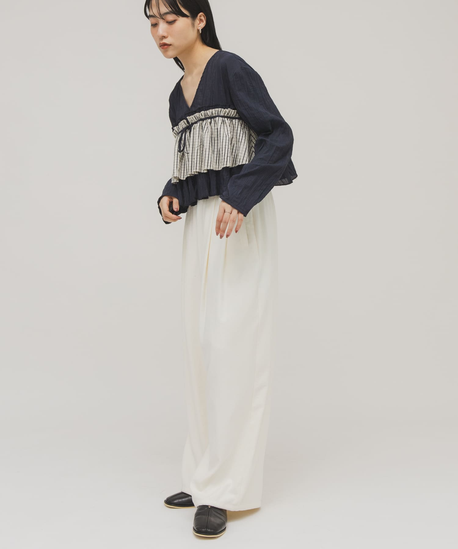 身長：160cm サイズ：one