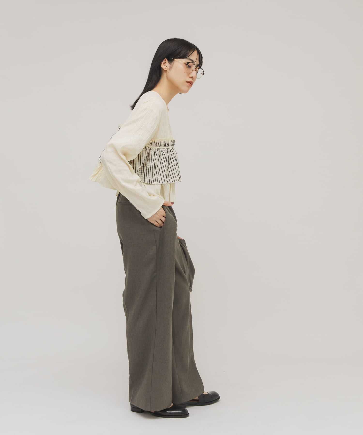 身長：160cm サイズ：one