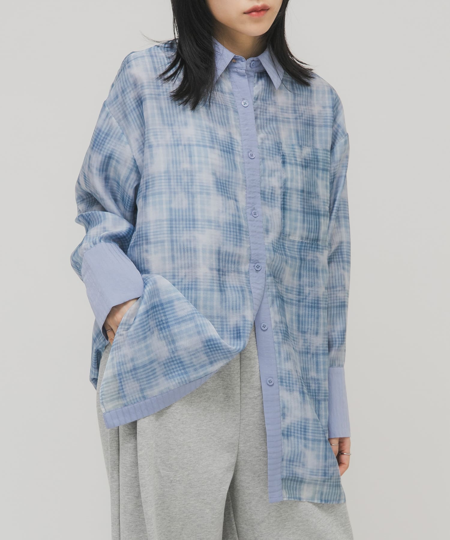 身長：160cm サイズ：one