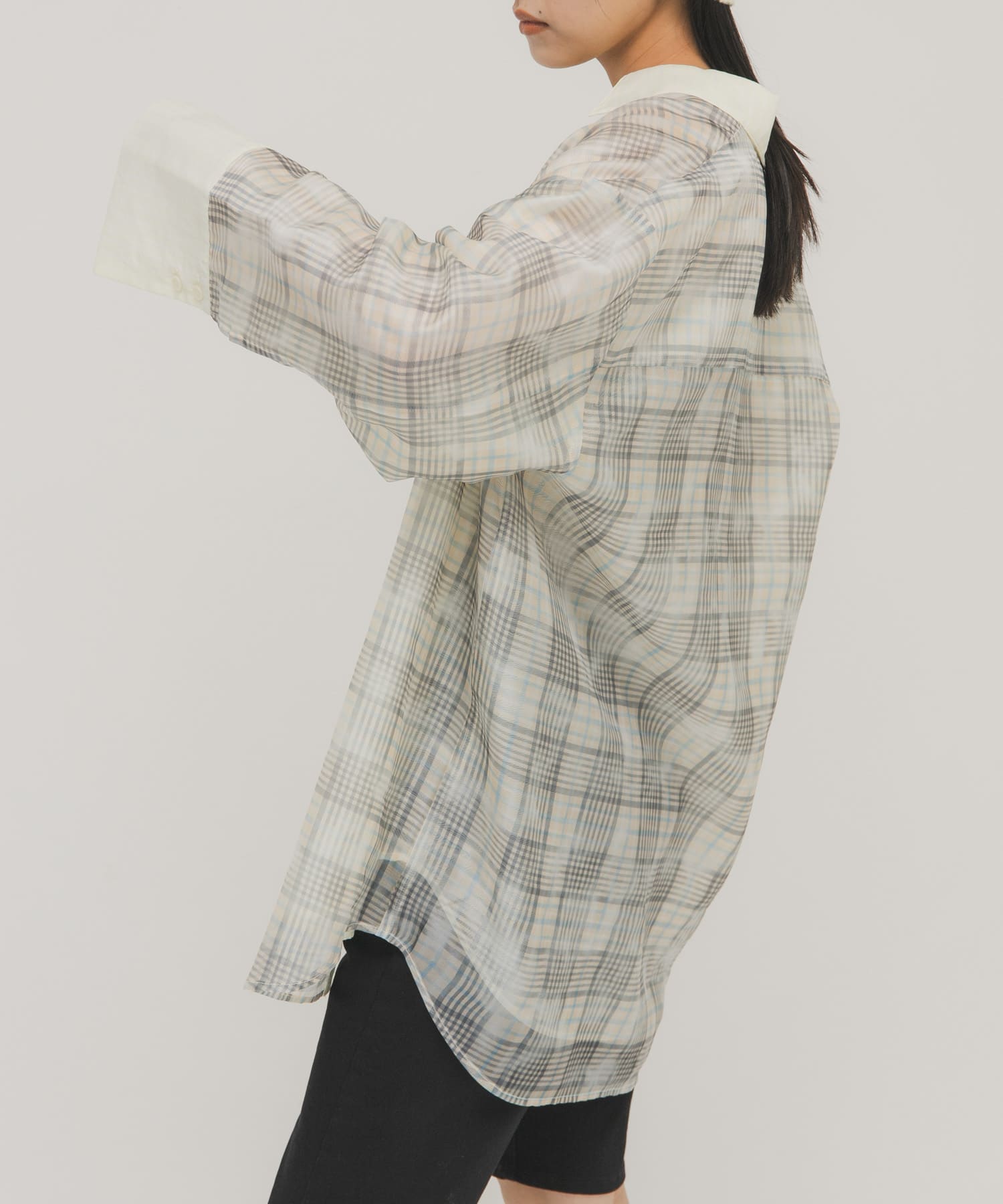 身長：163cm サイズ：one