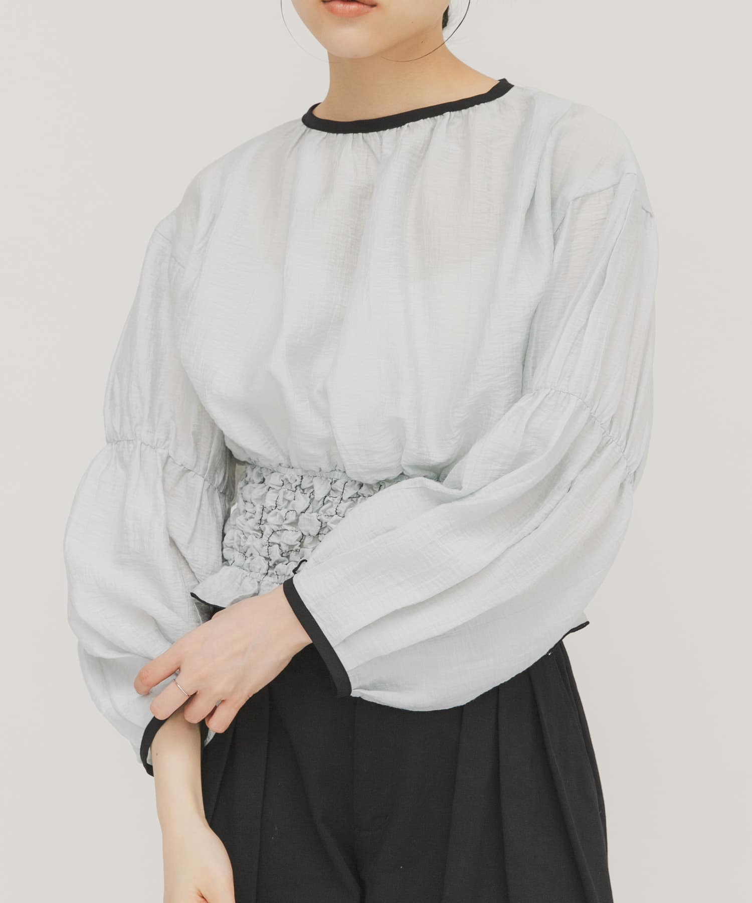 身長：160cm サイズ：one