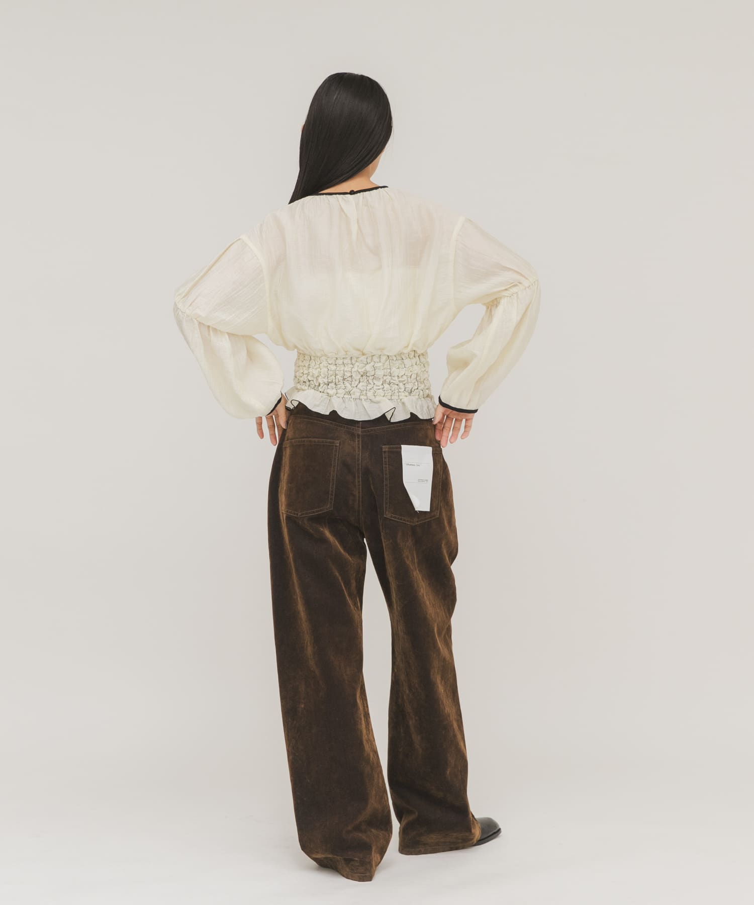 身長：163cm サイズ：one