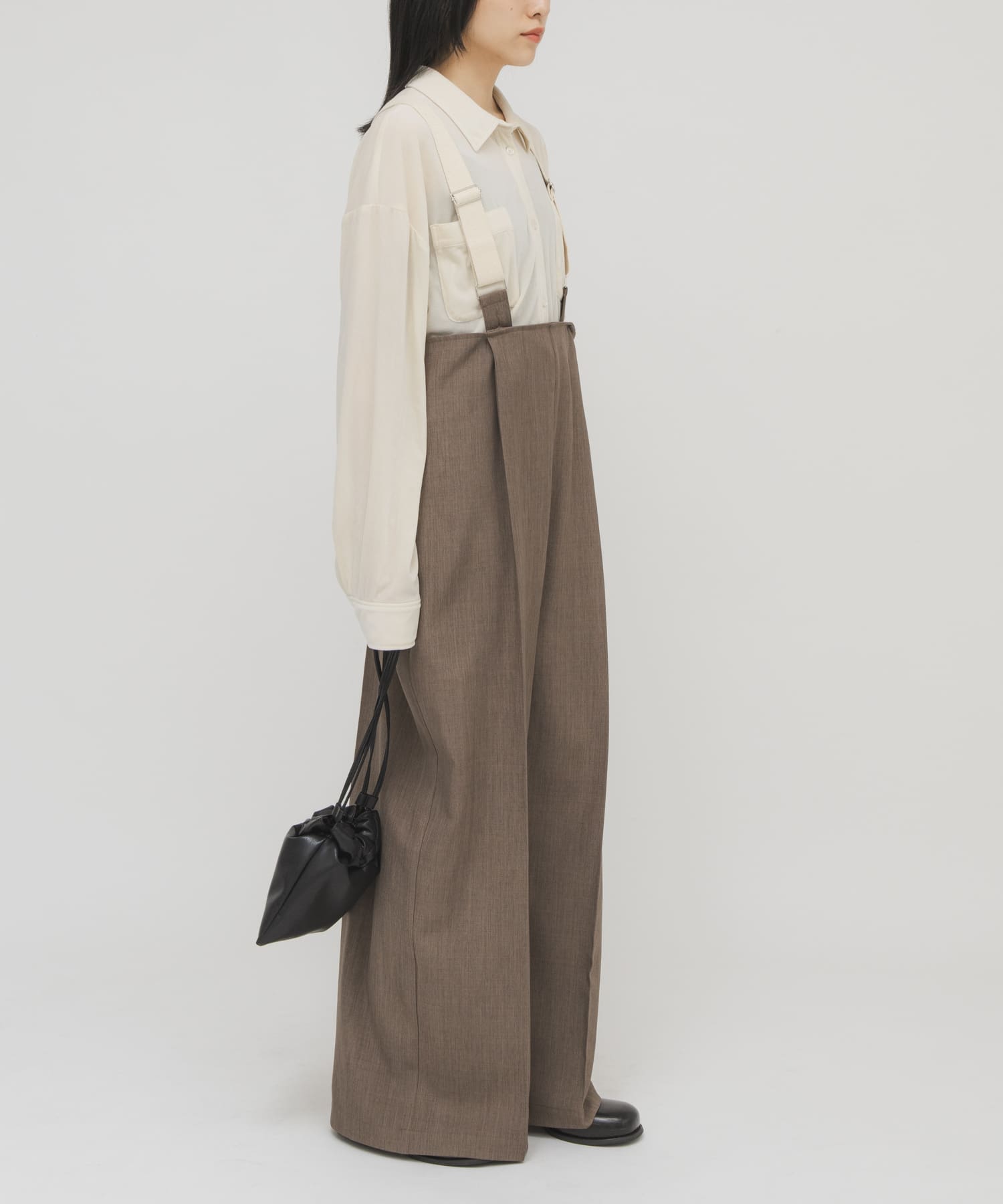 BACKタックサスペンダーパンツ