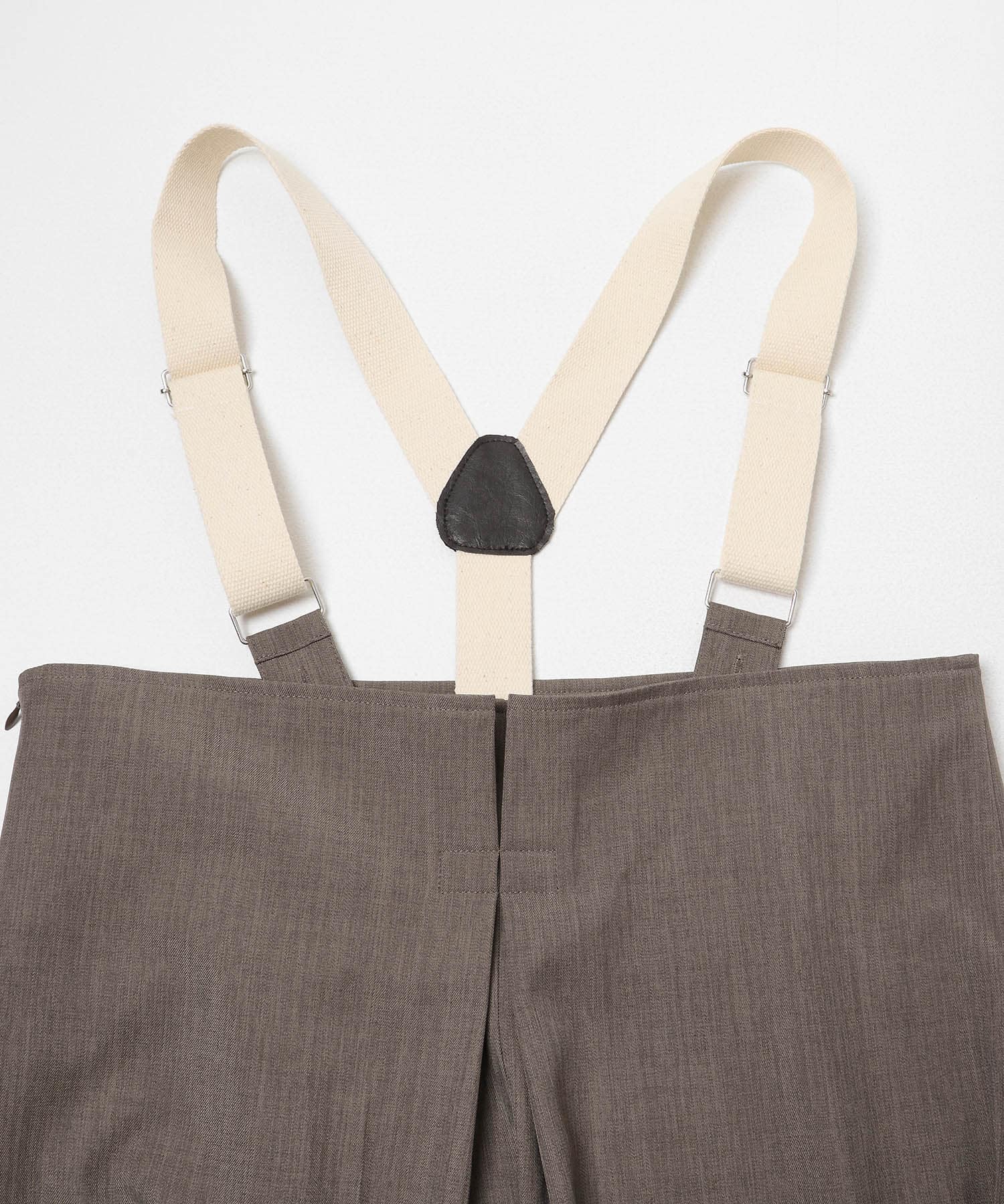 BACKタックサスペンダーパンツ TEA BROWN One