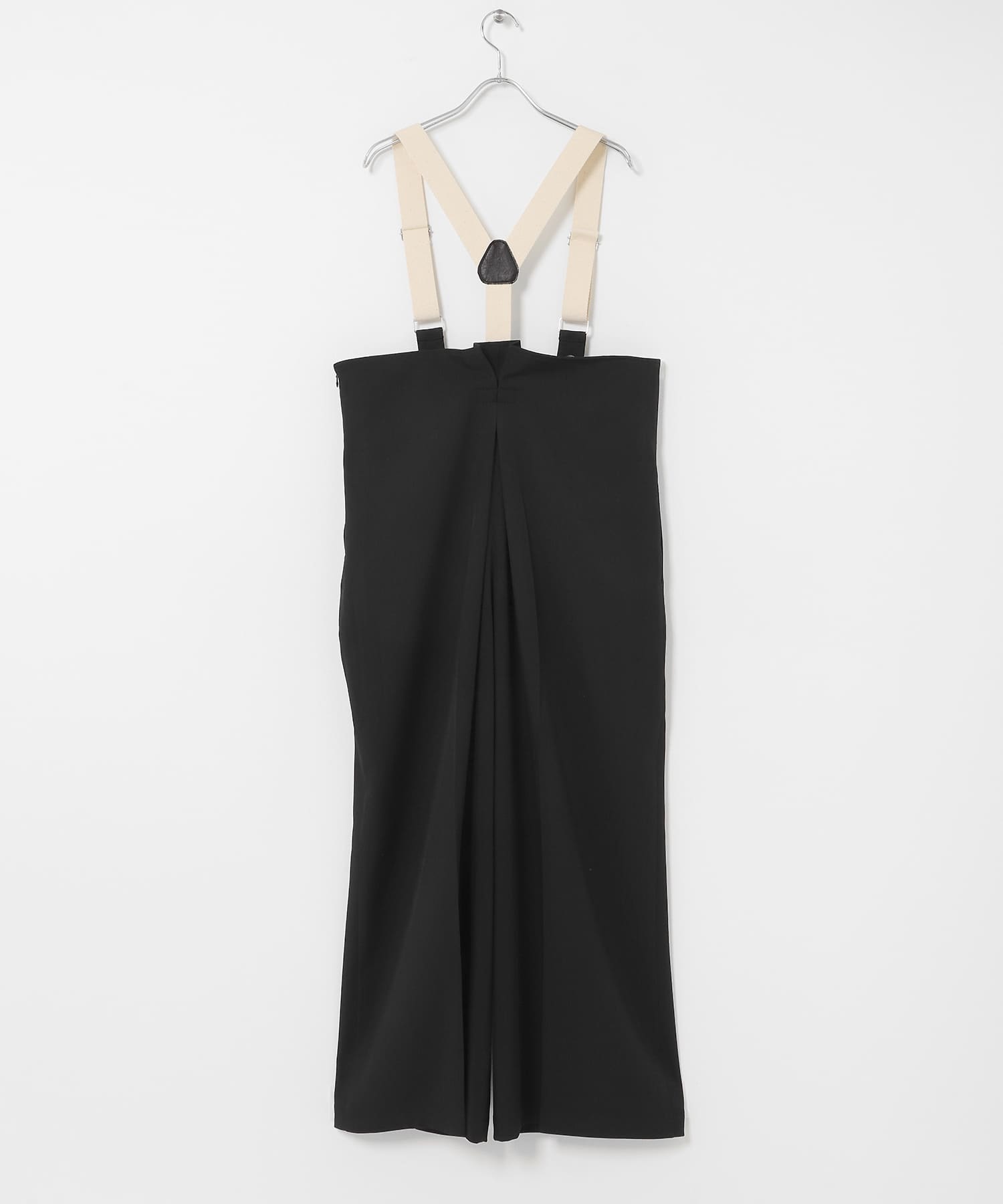 BACKタックサスペンダーパンツ BLACK One