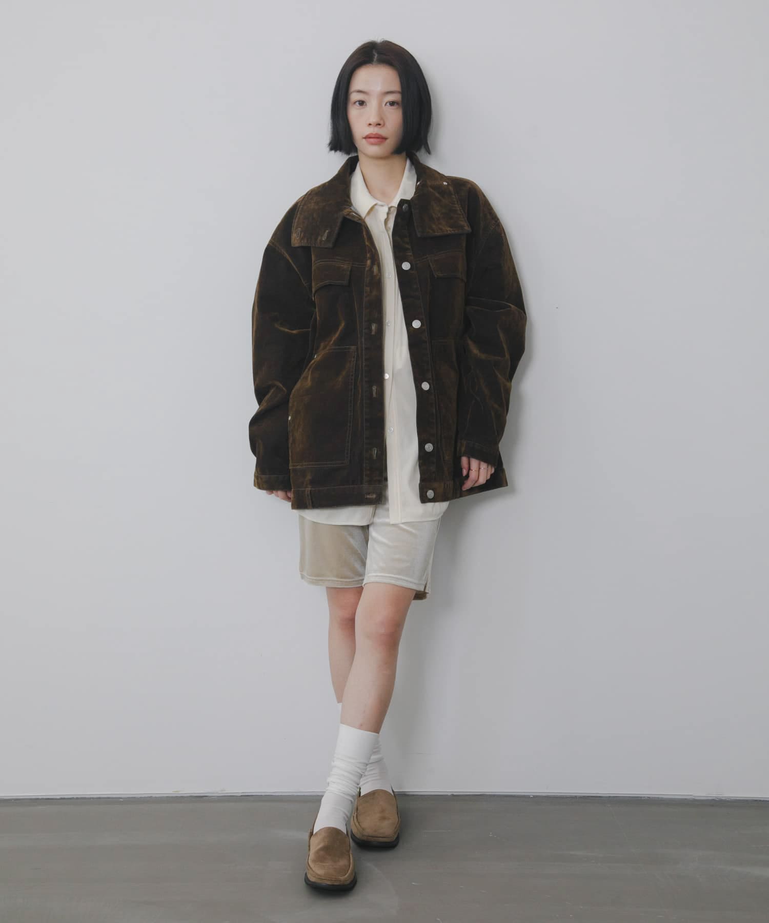 身長：160cm サイズ：one