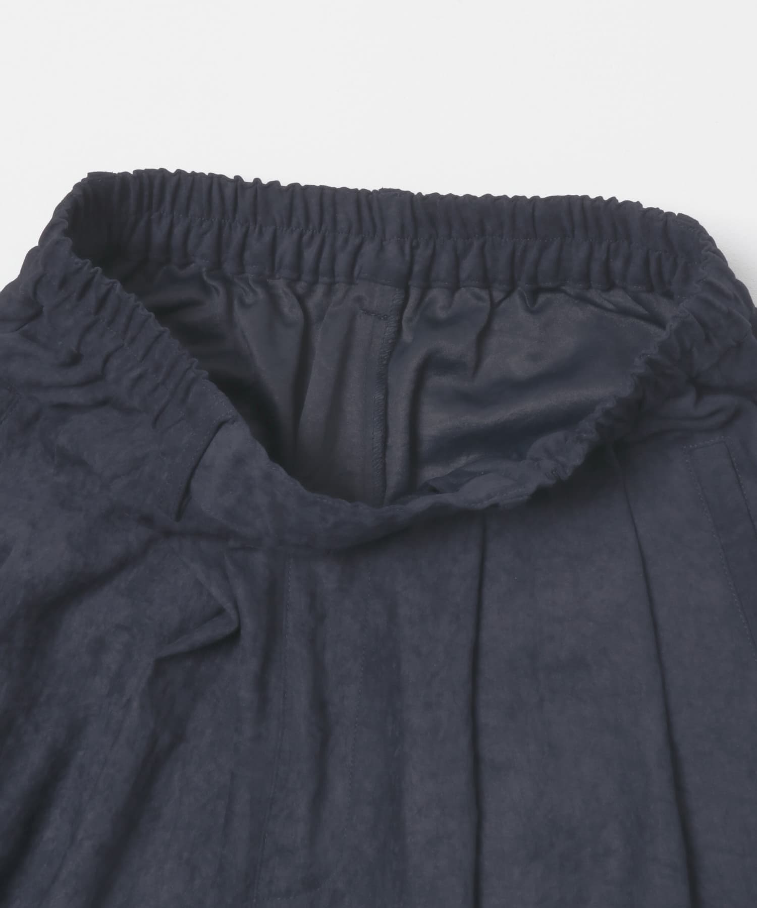 ピーチスキンWIDEパンツ NAVY One