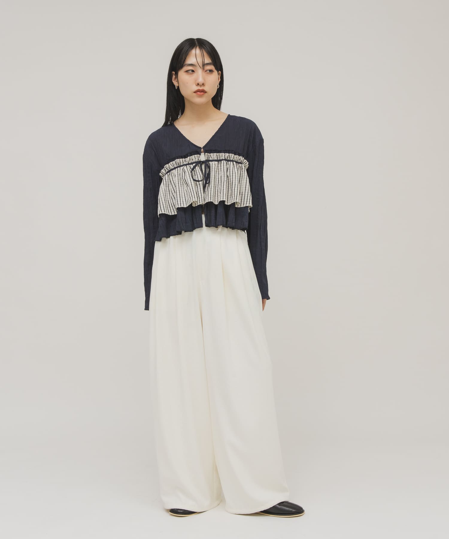 身長：160cm サイズ：one