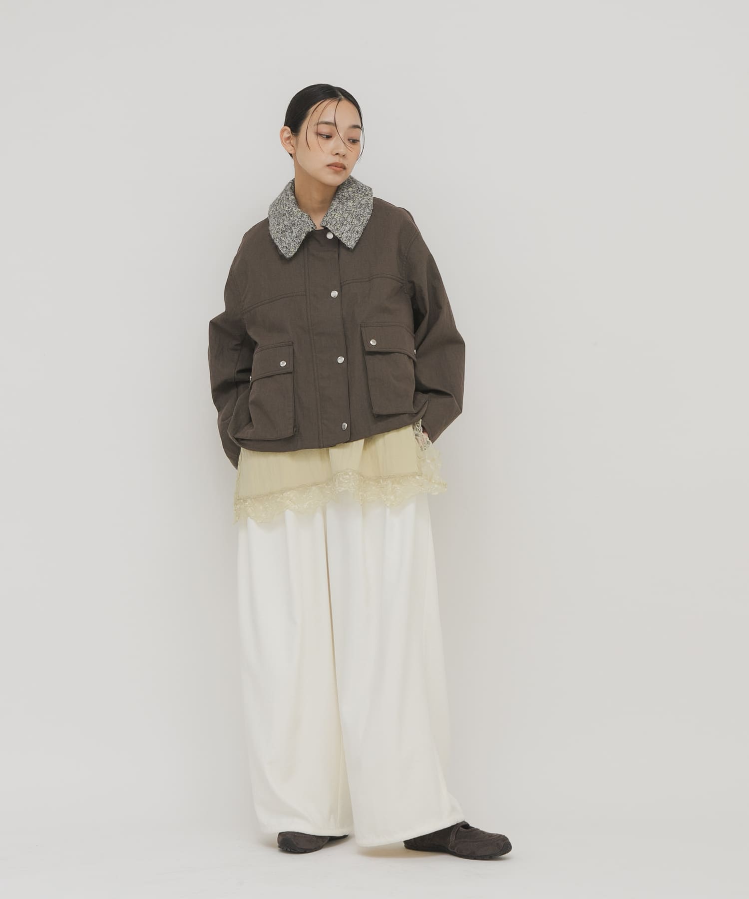 身長：160cm サイズ：one