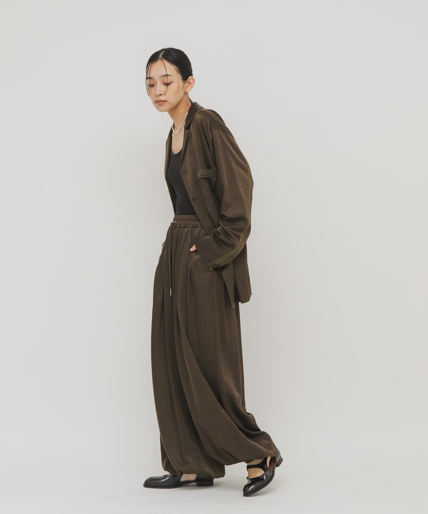 身長 : 163cm サイズ : one