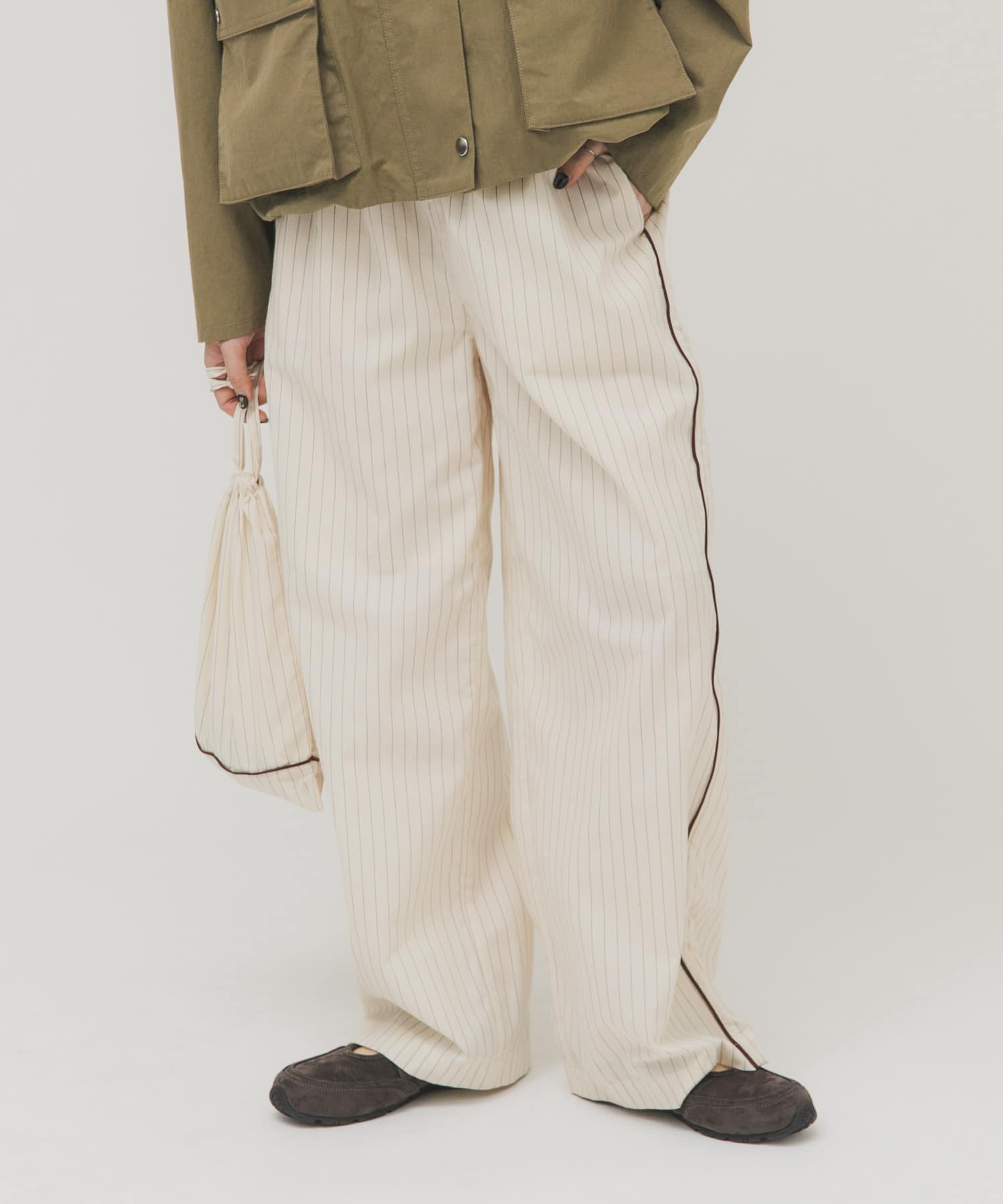 身長：160cm サイズ：one