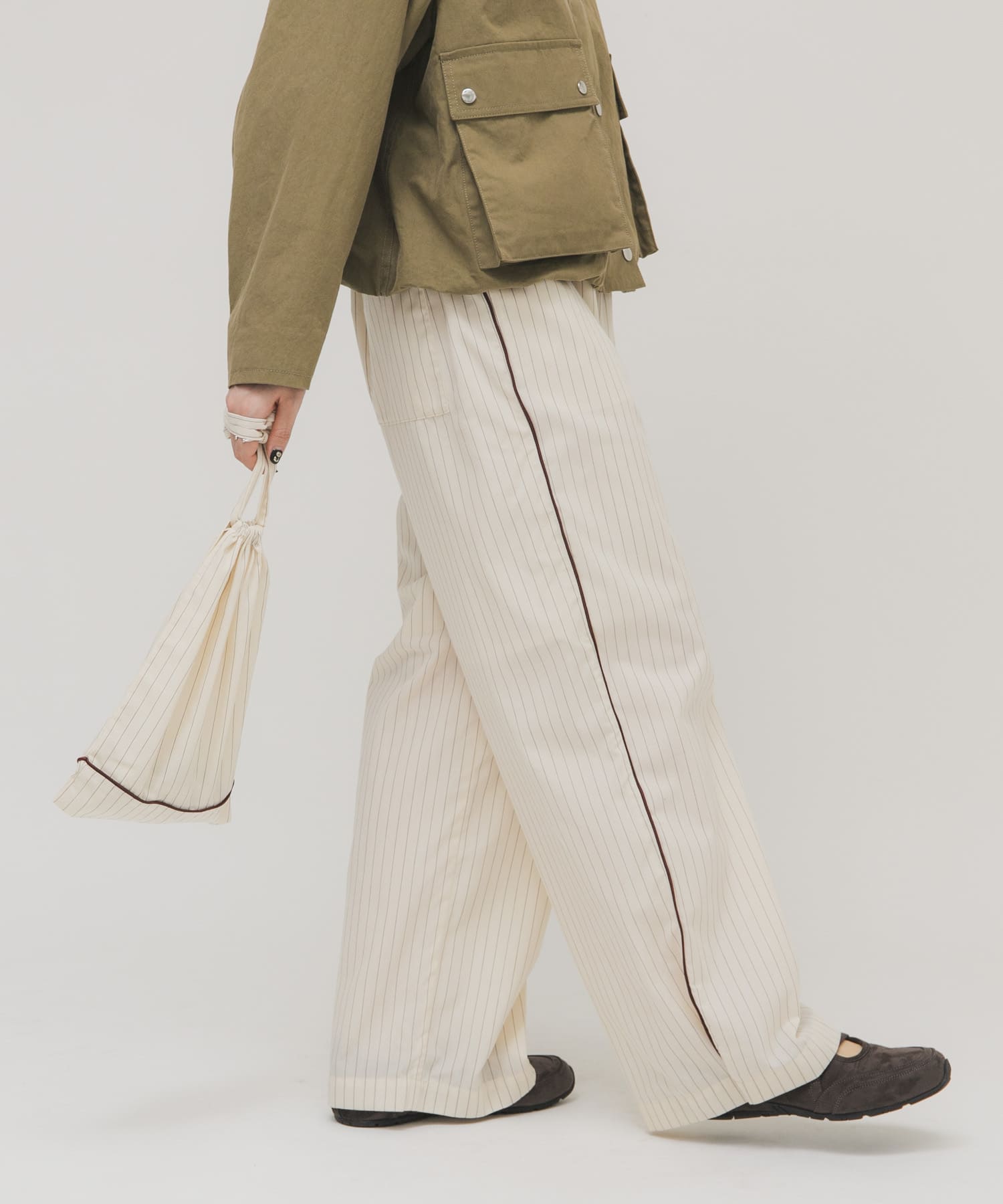 身長：160cm サイズ：one