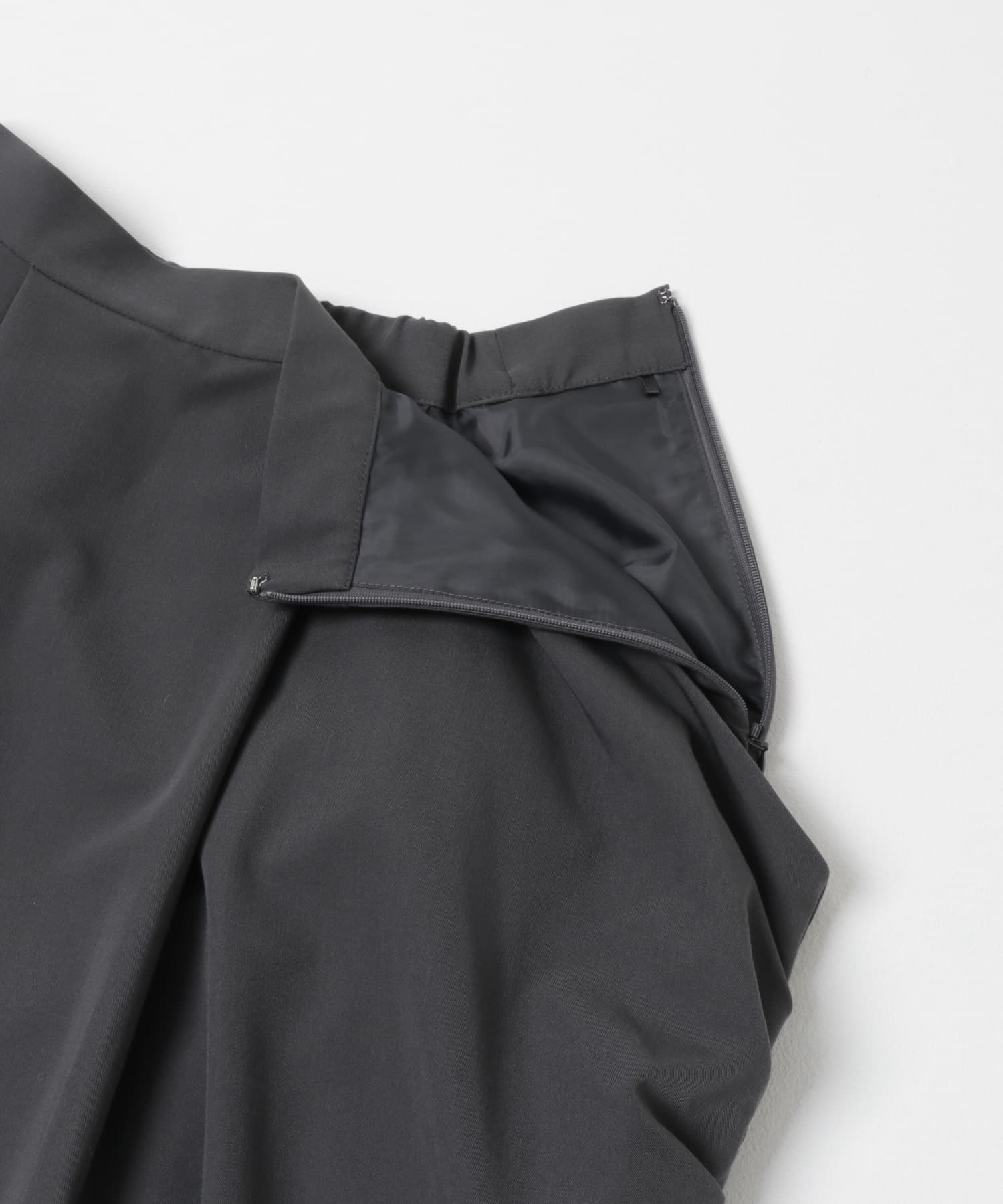 ドレープタックスカート CHARCOAL One