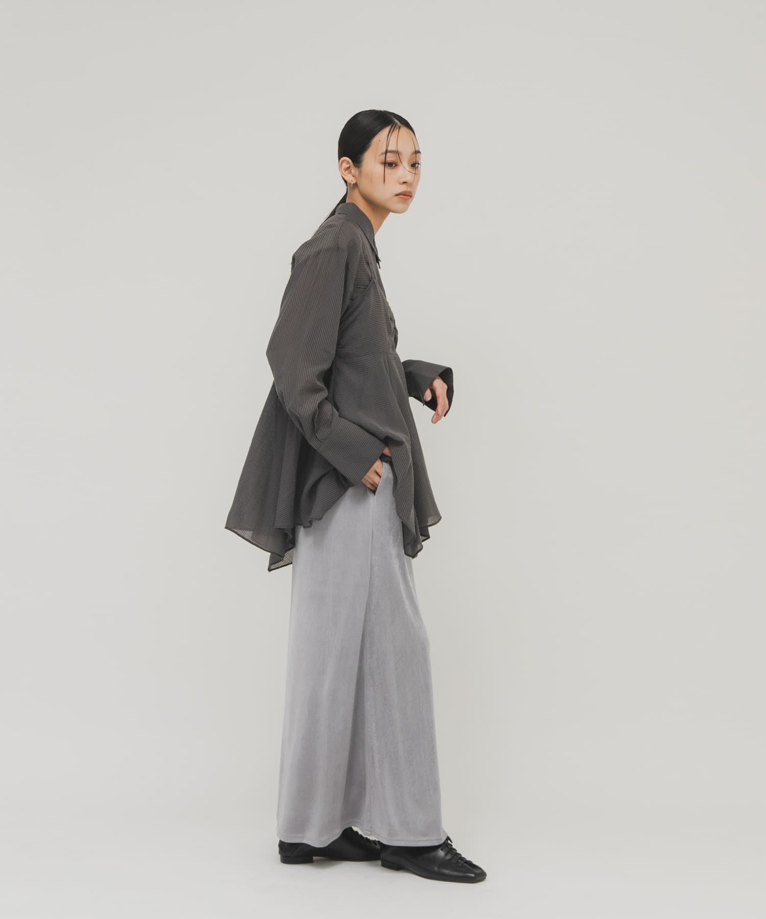 身長：160cm サイズ：one