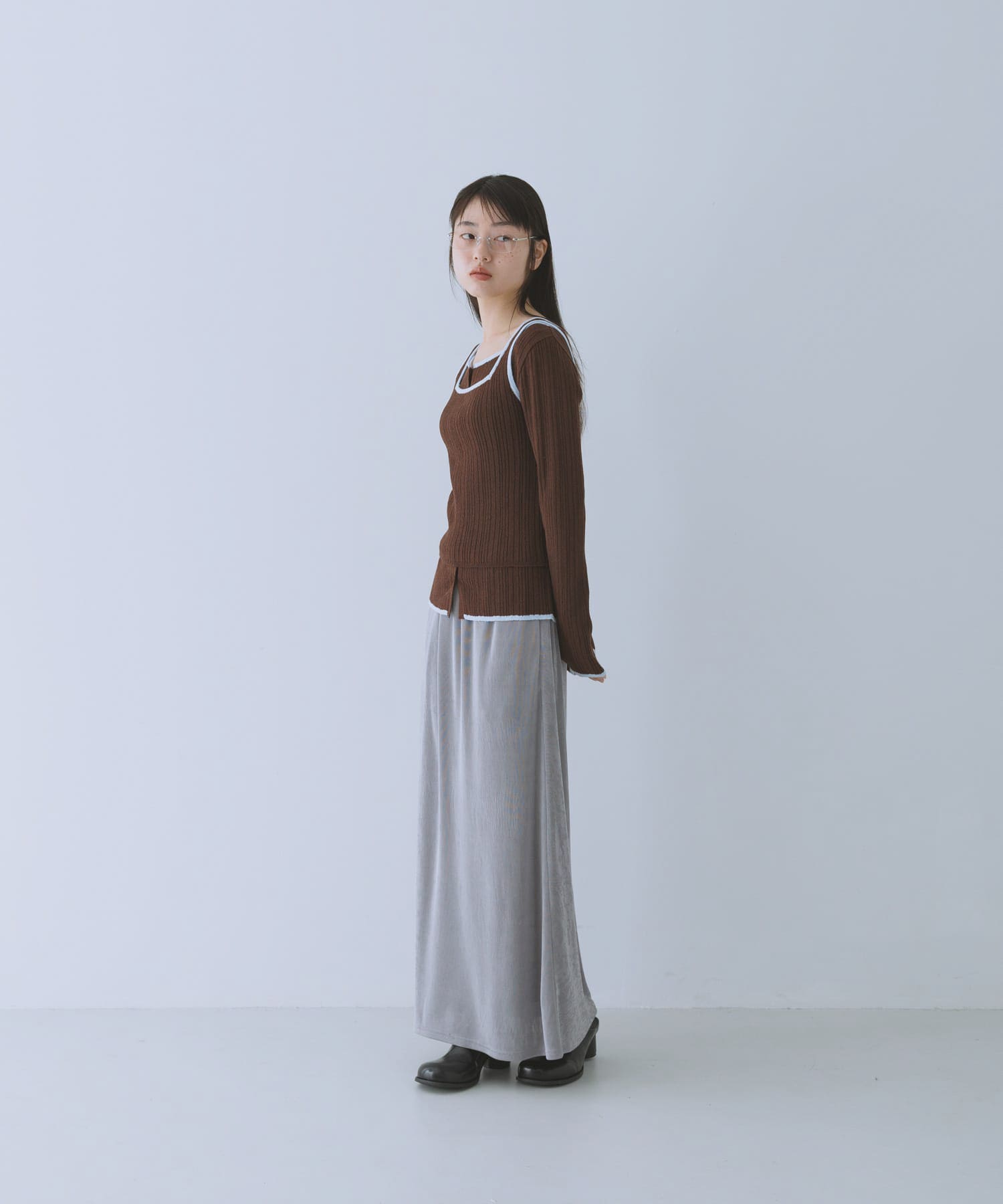 身長：162cm サイズ：one
