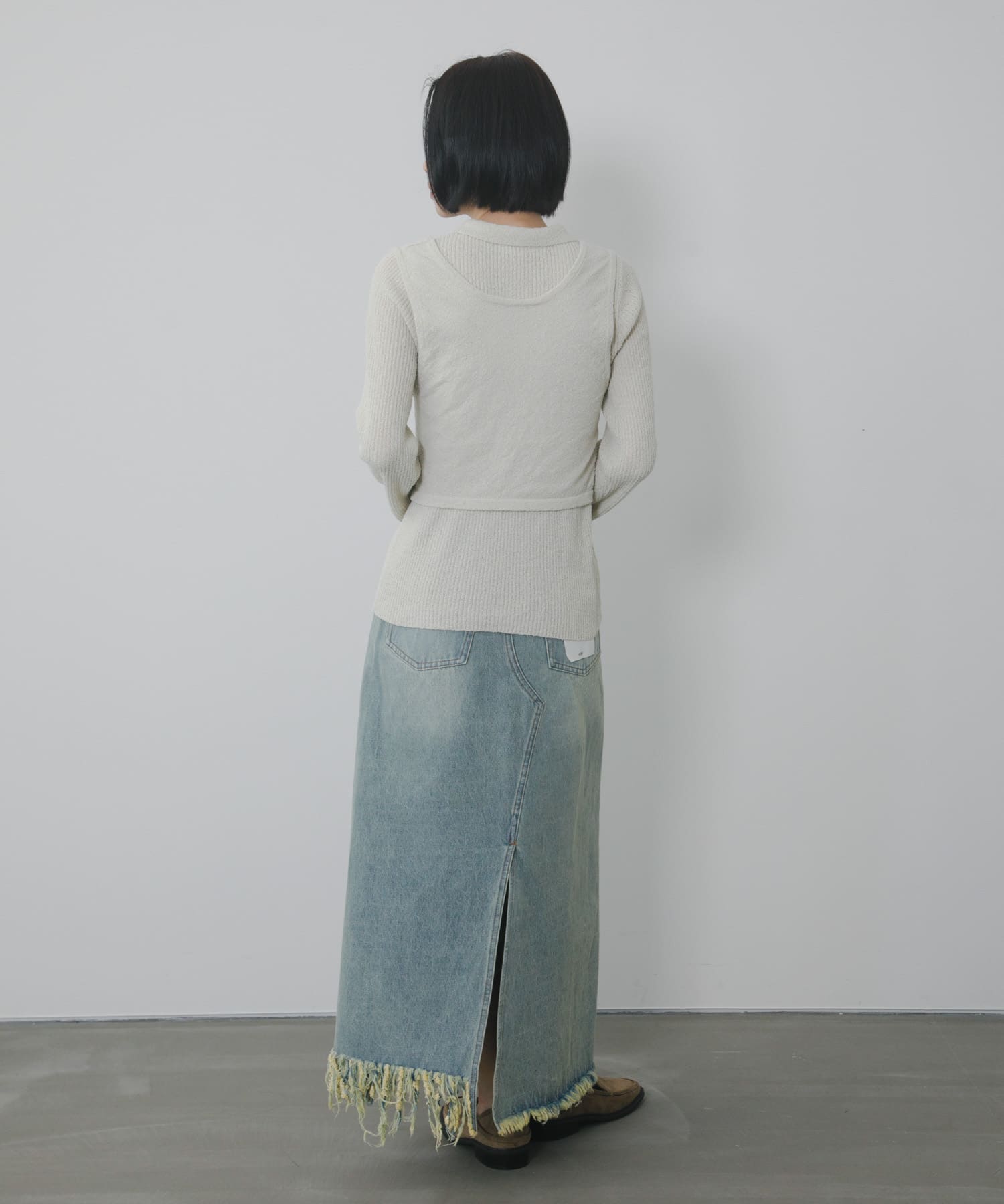 身長 : 162cm サイズ : one