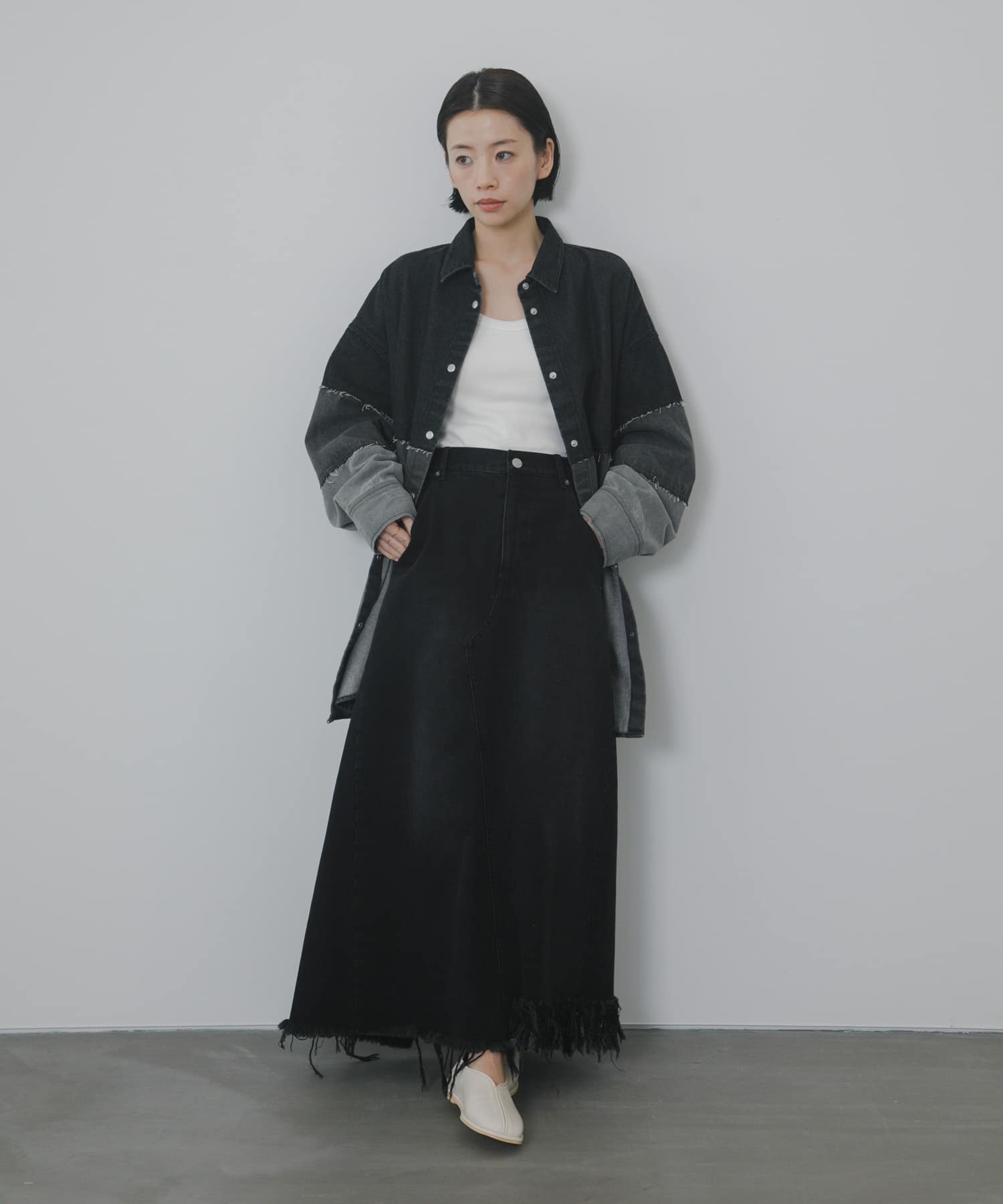 身長 : 162cm サイズ : one