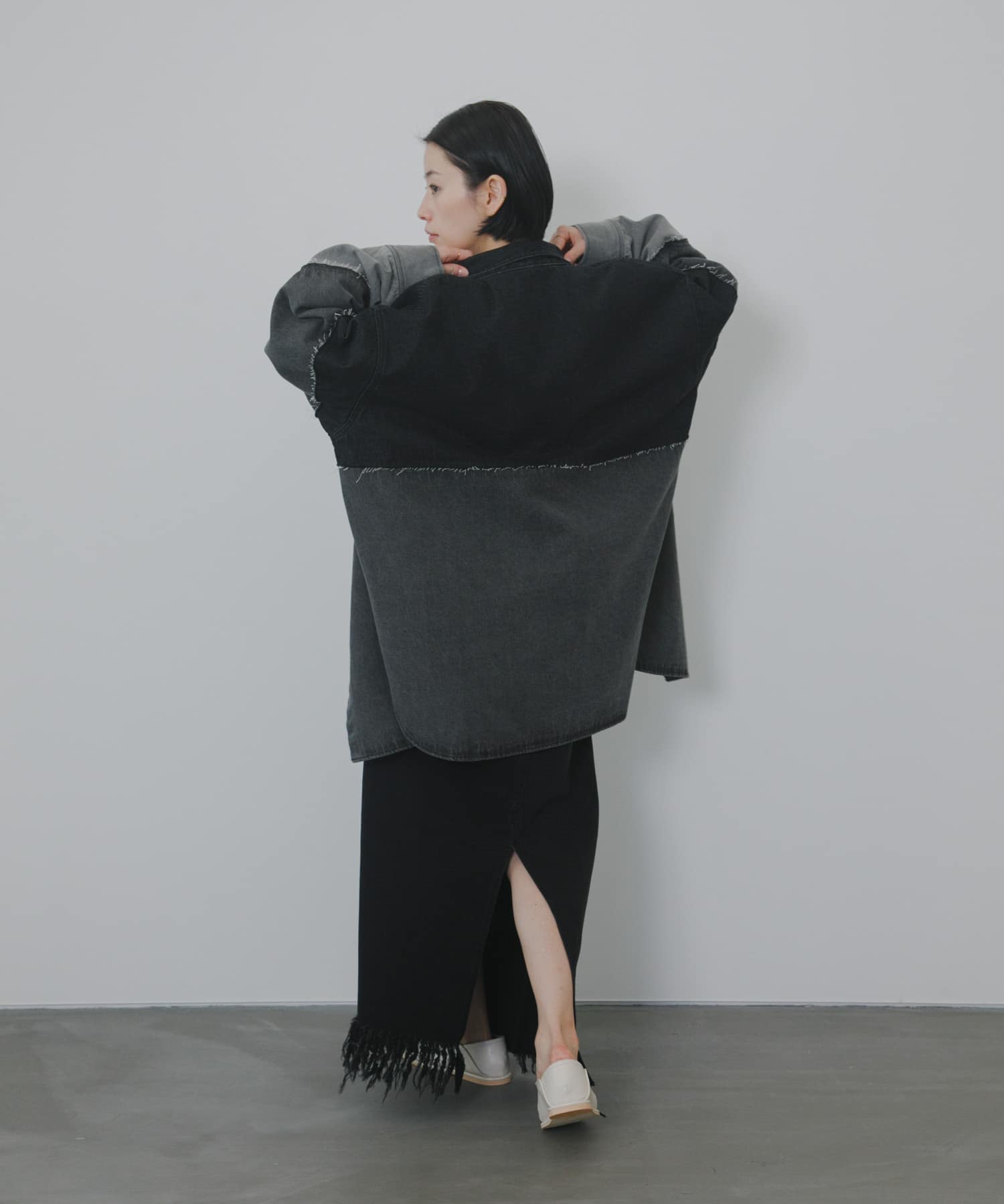 身長 : 162cm サイズ : one