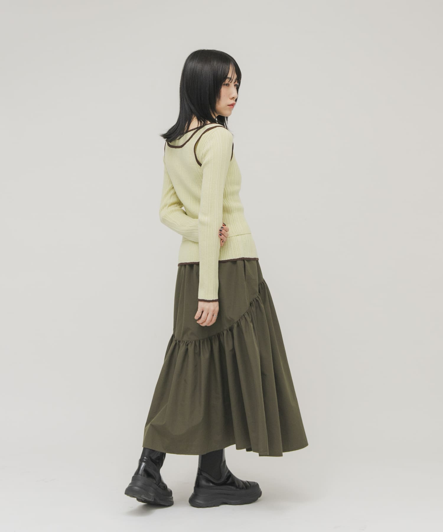 身長：160cm サイズ：one