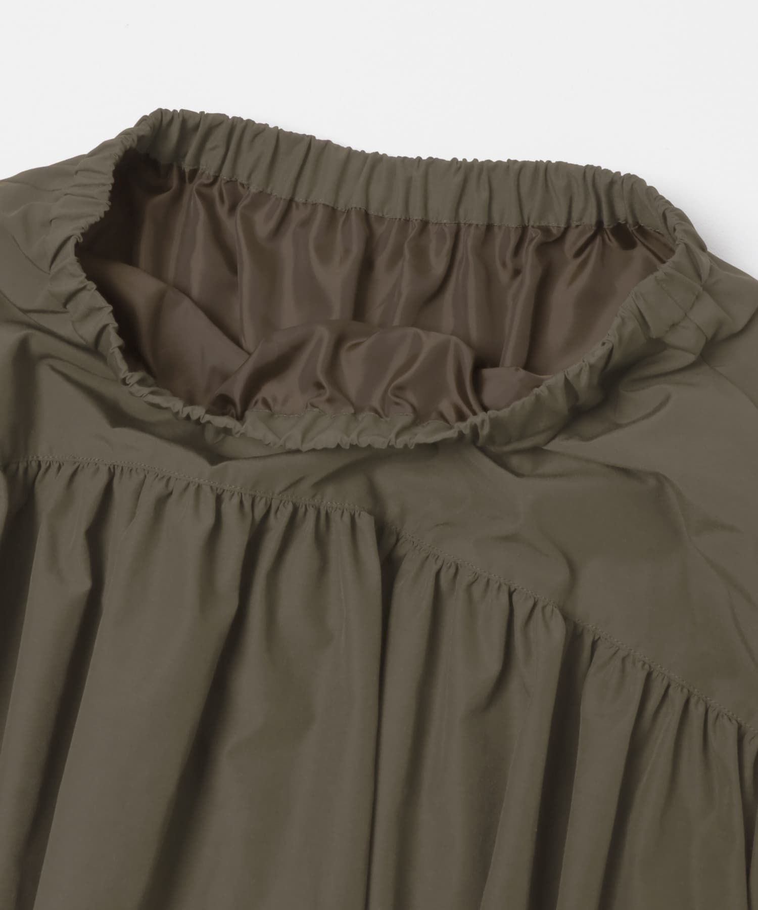 ボリュームミディスカート D.KHAKI One