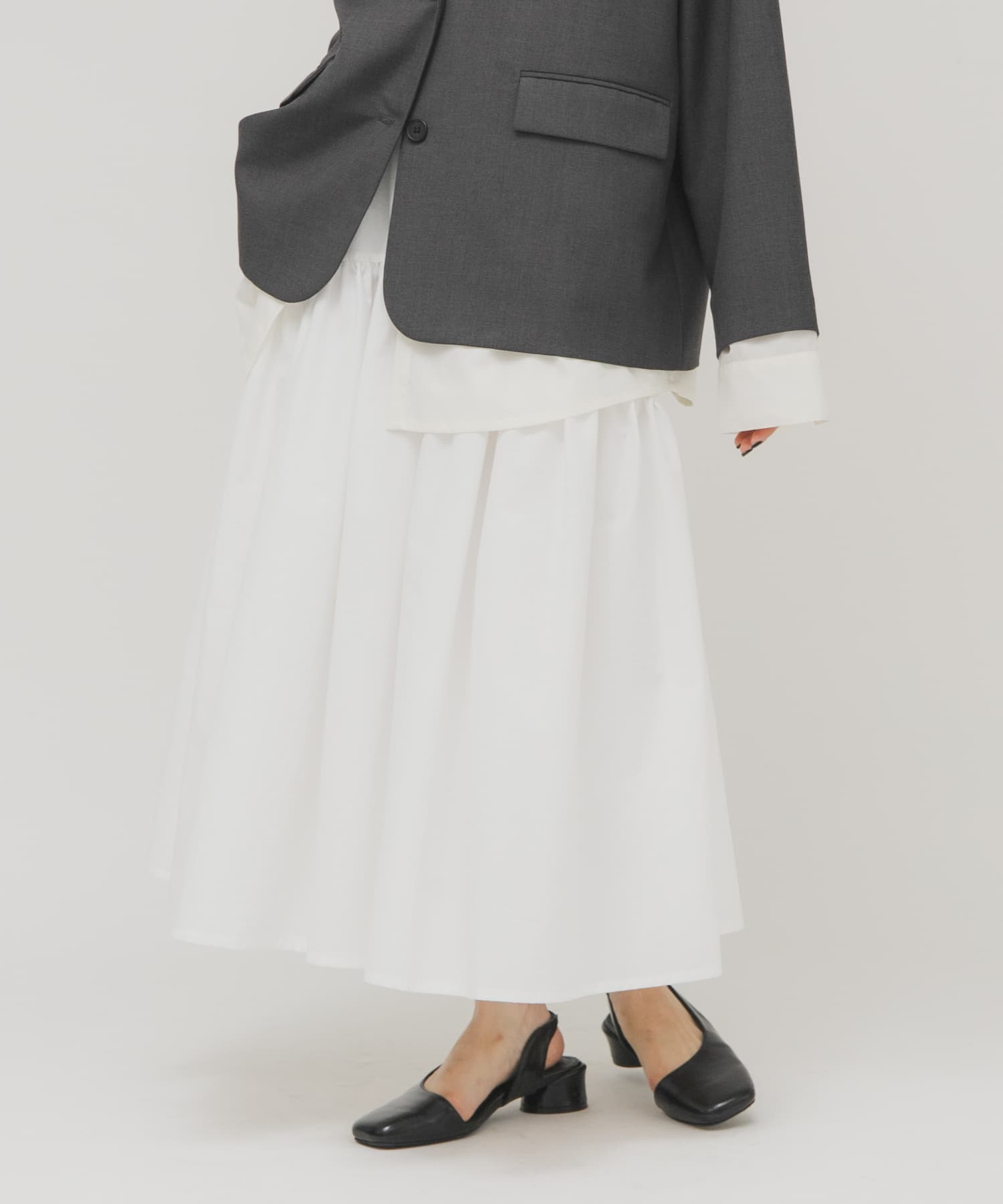 身長：160cm サイズ：one