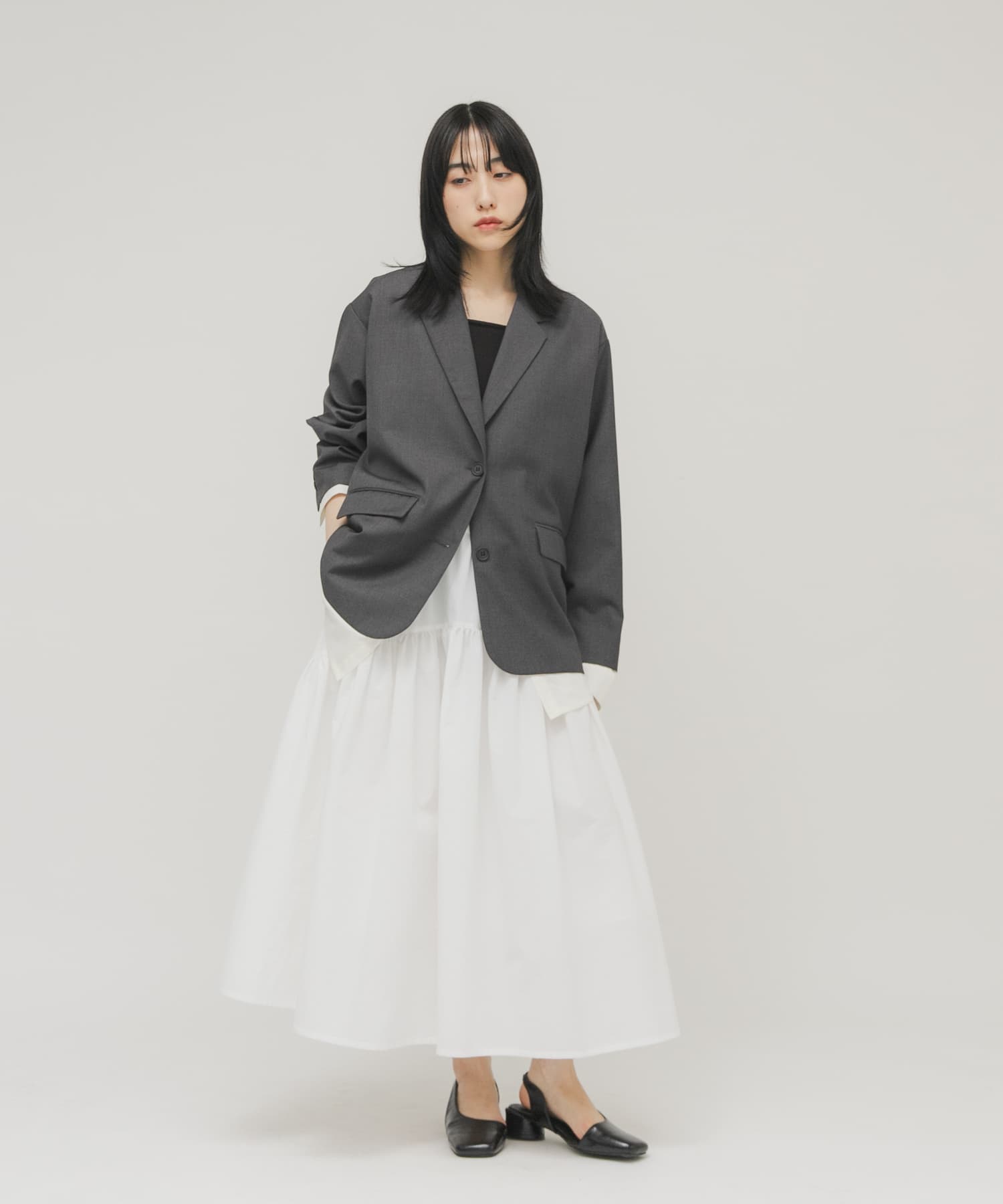 身長：160cm サイズ：one