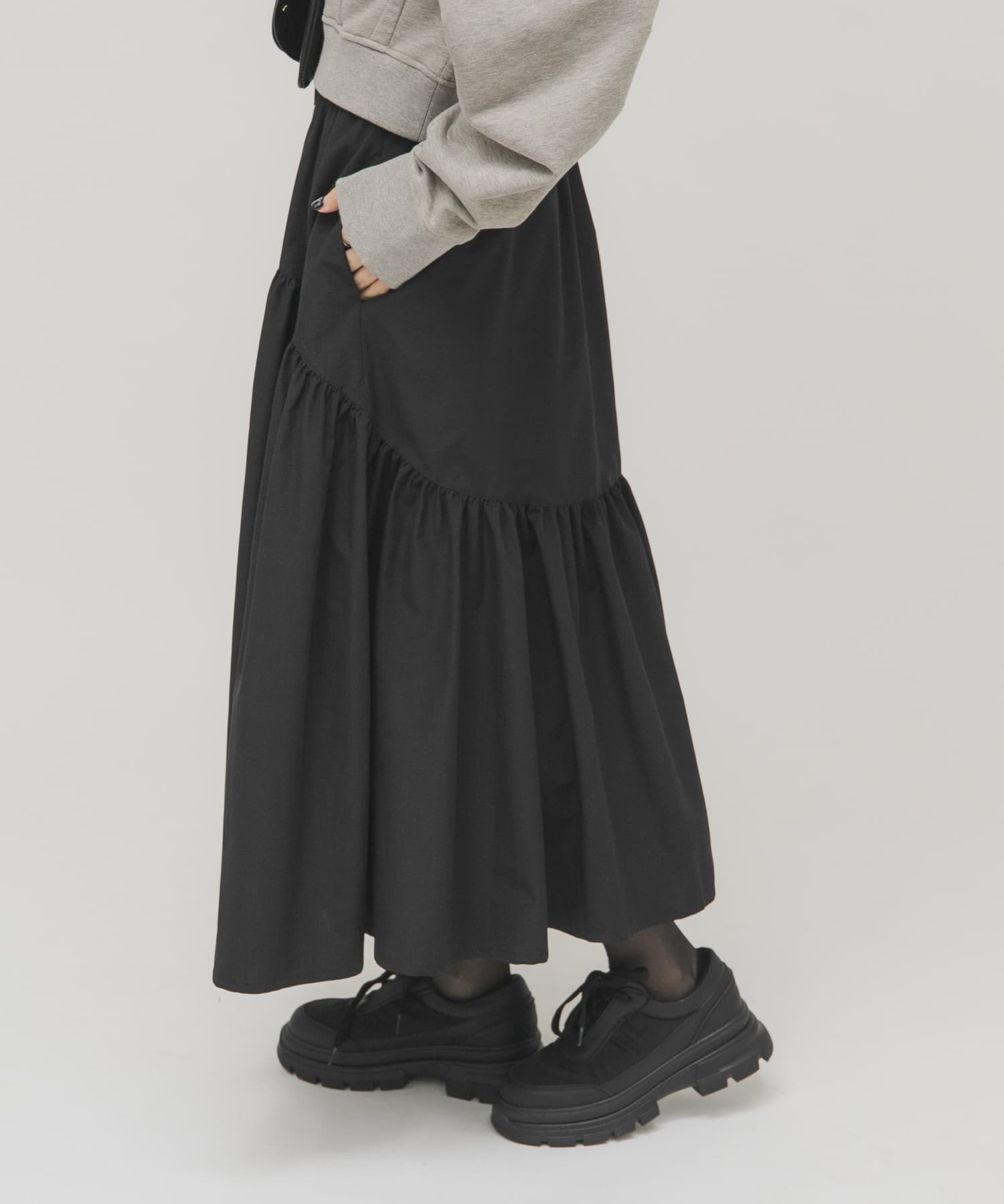 身長：160cm サイズ：one