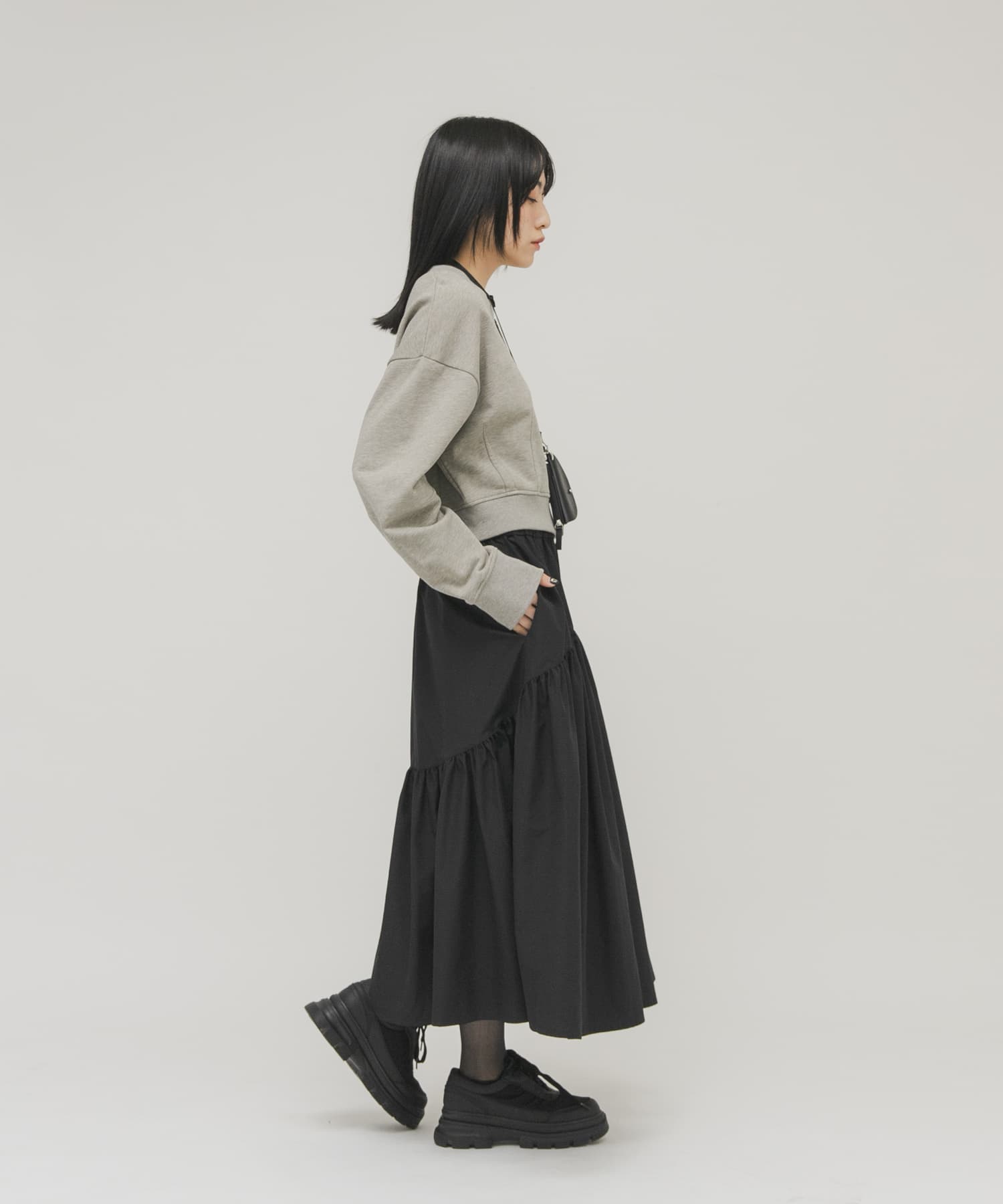 身長：160cm サイズ：one