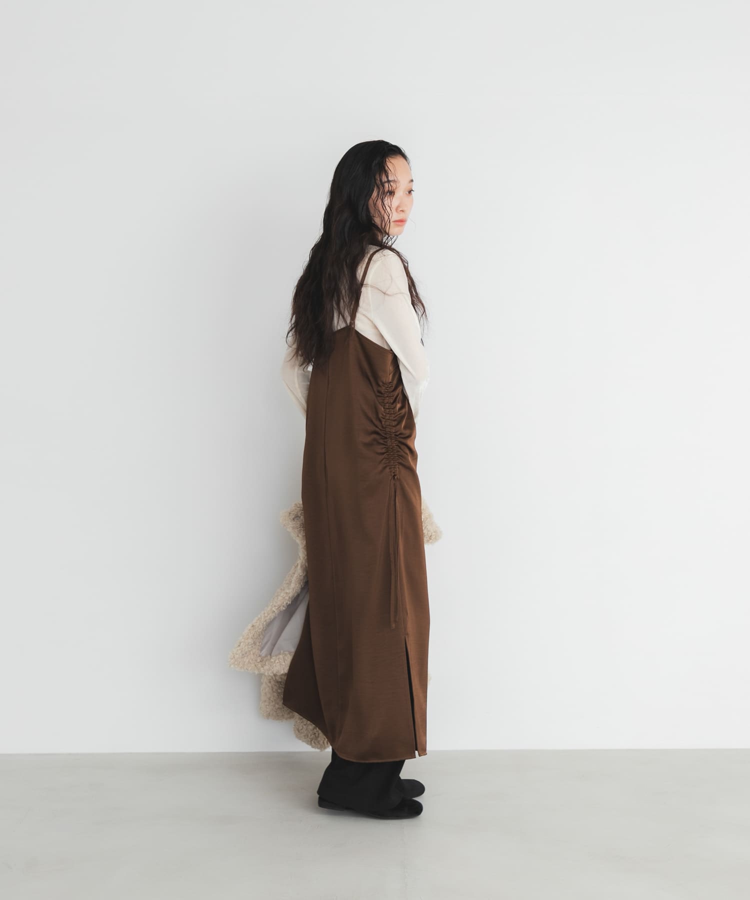 身長：161cm サイズ：one