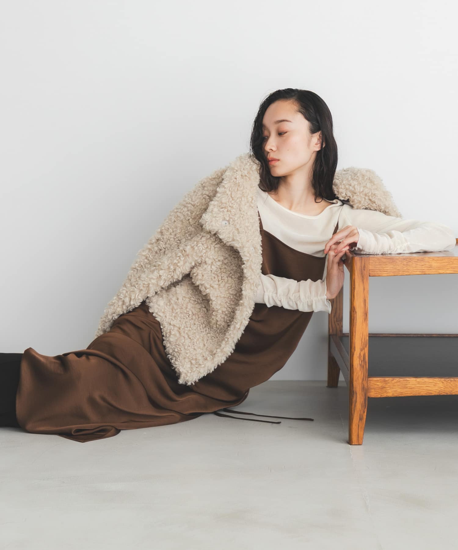 身長：161cm サイズ：one