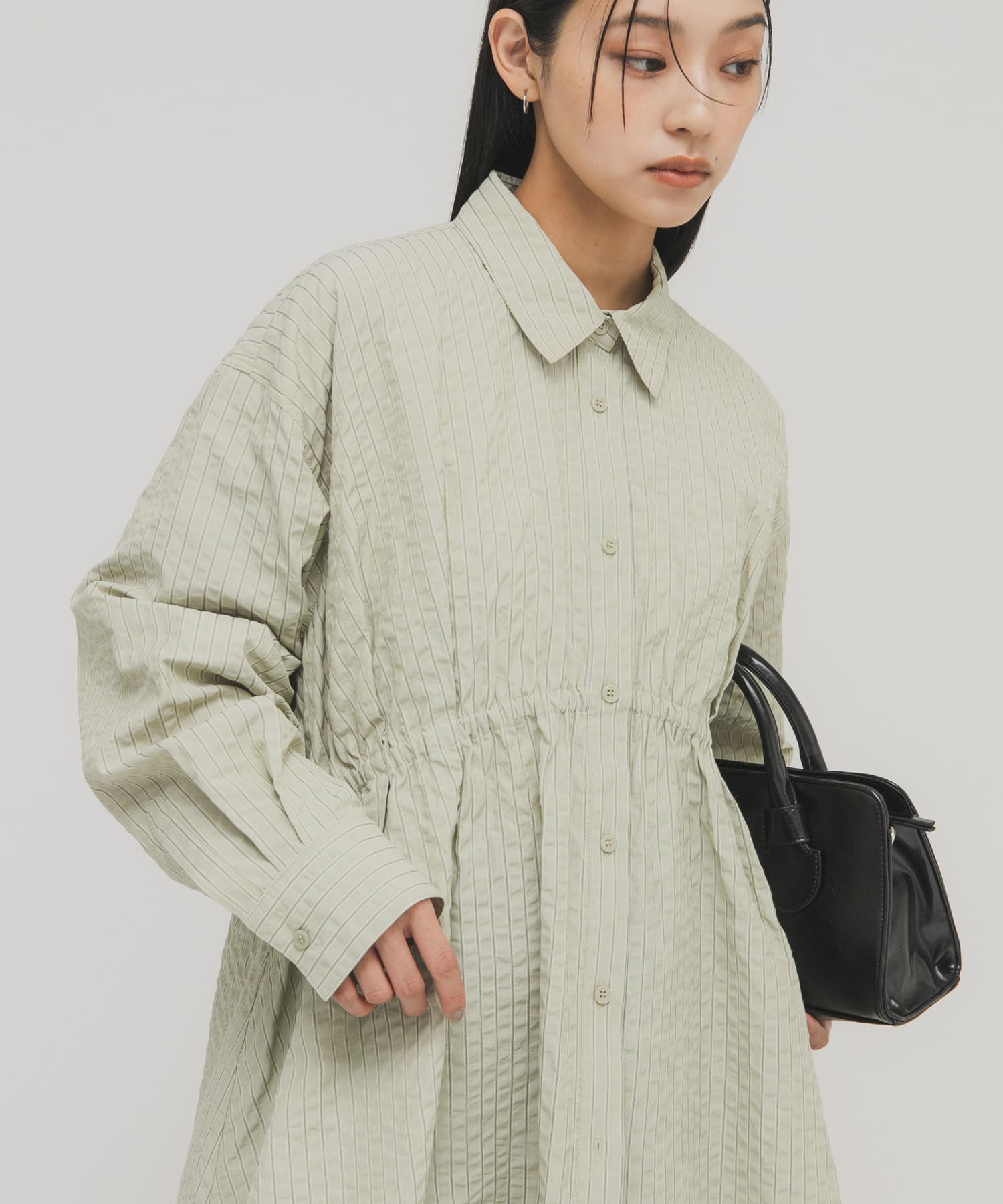 身長：163cm サイズ：one