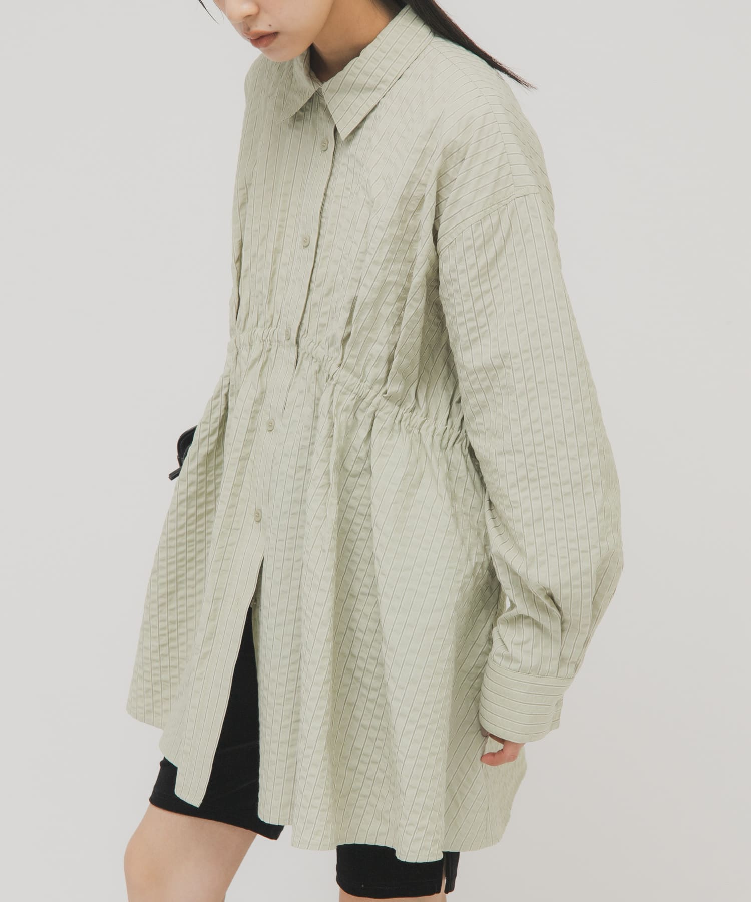 身長：163cm サイズ：one