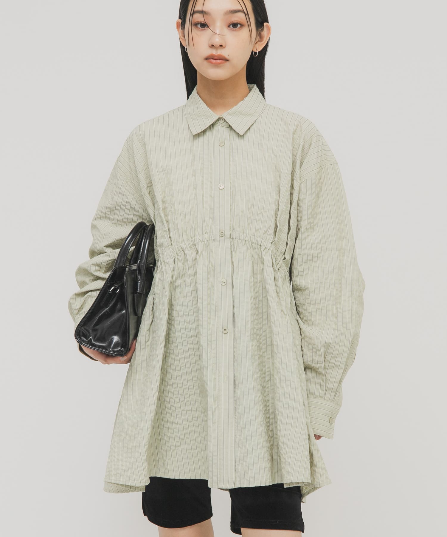 身長：163cm サイズ：one