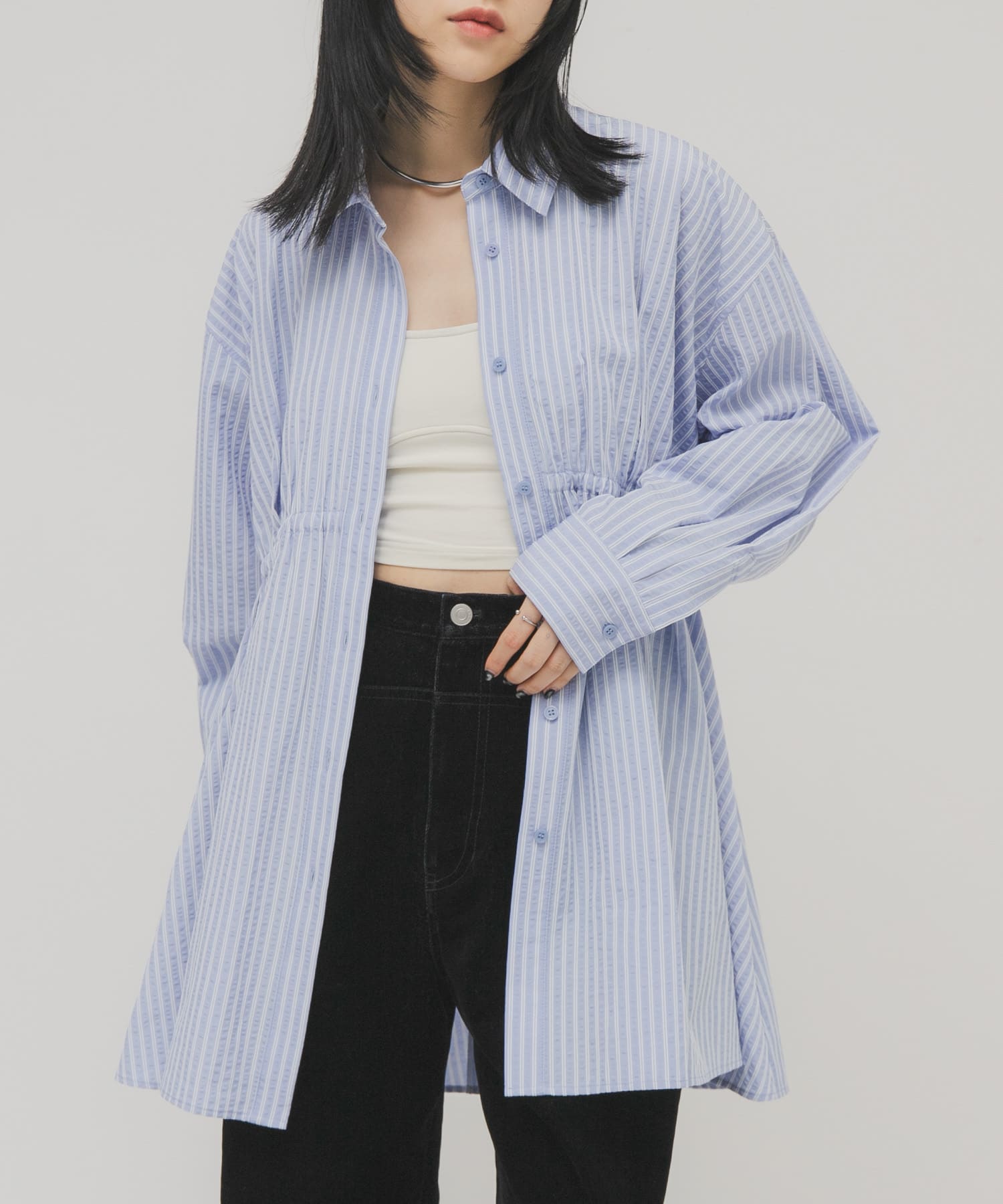 身長：160cm サイズ：one