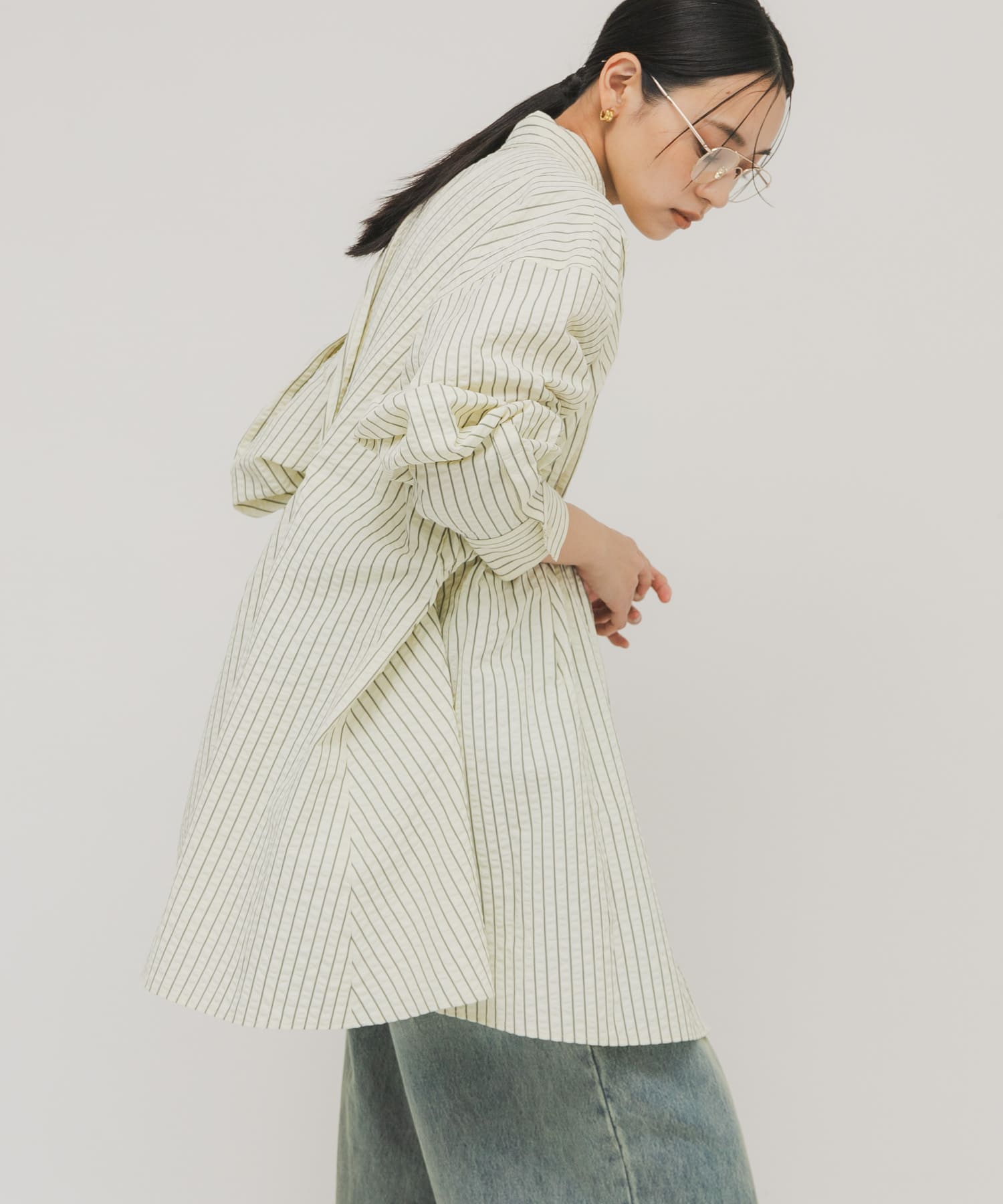 身長：163cm サイズ：one