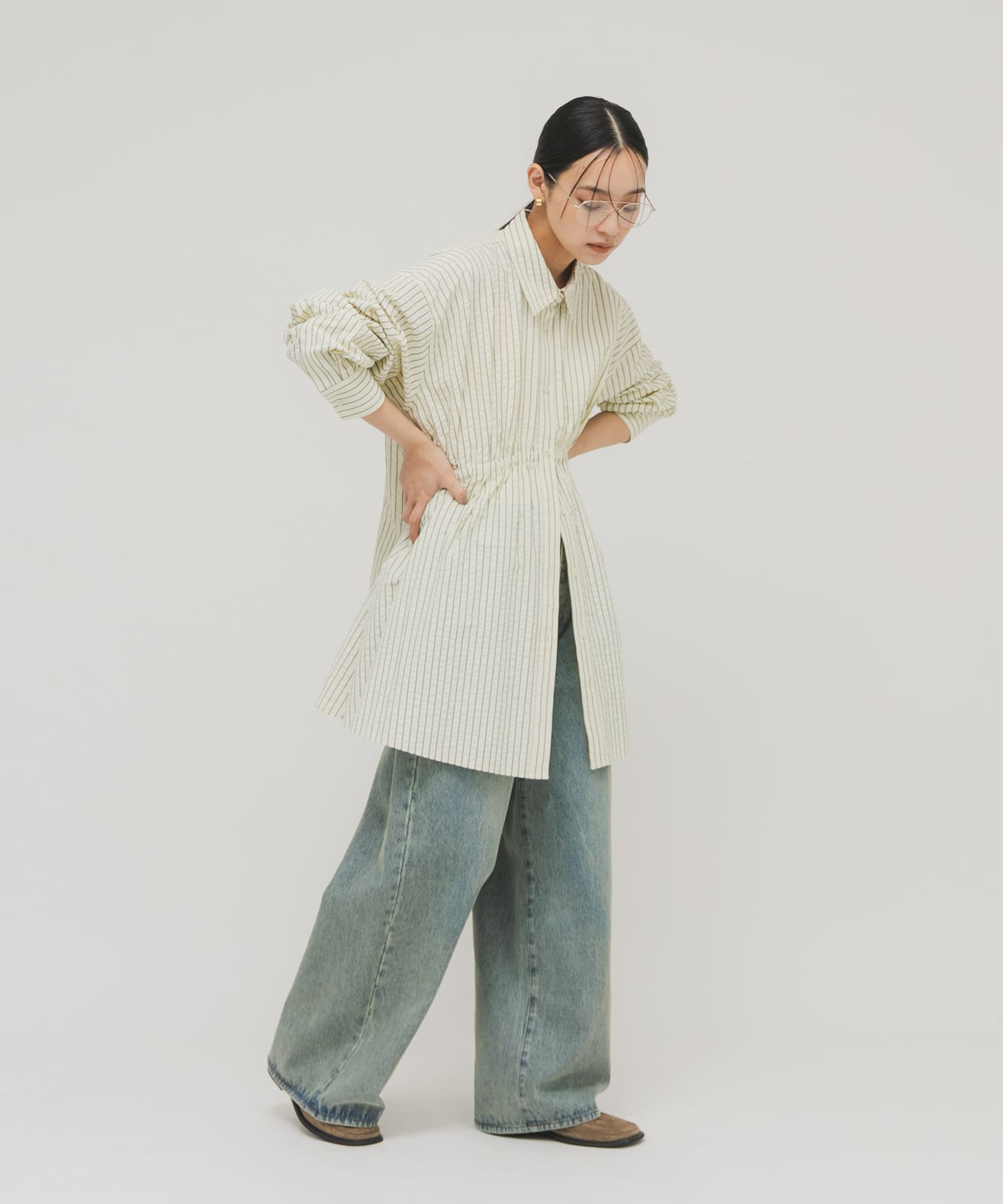 身長：163cm サイズ：one